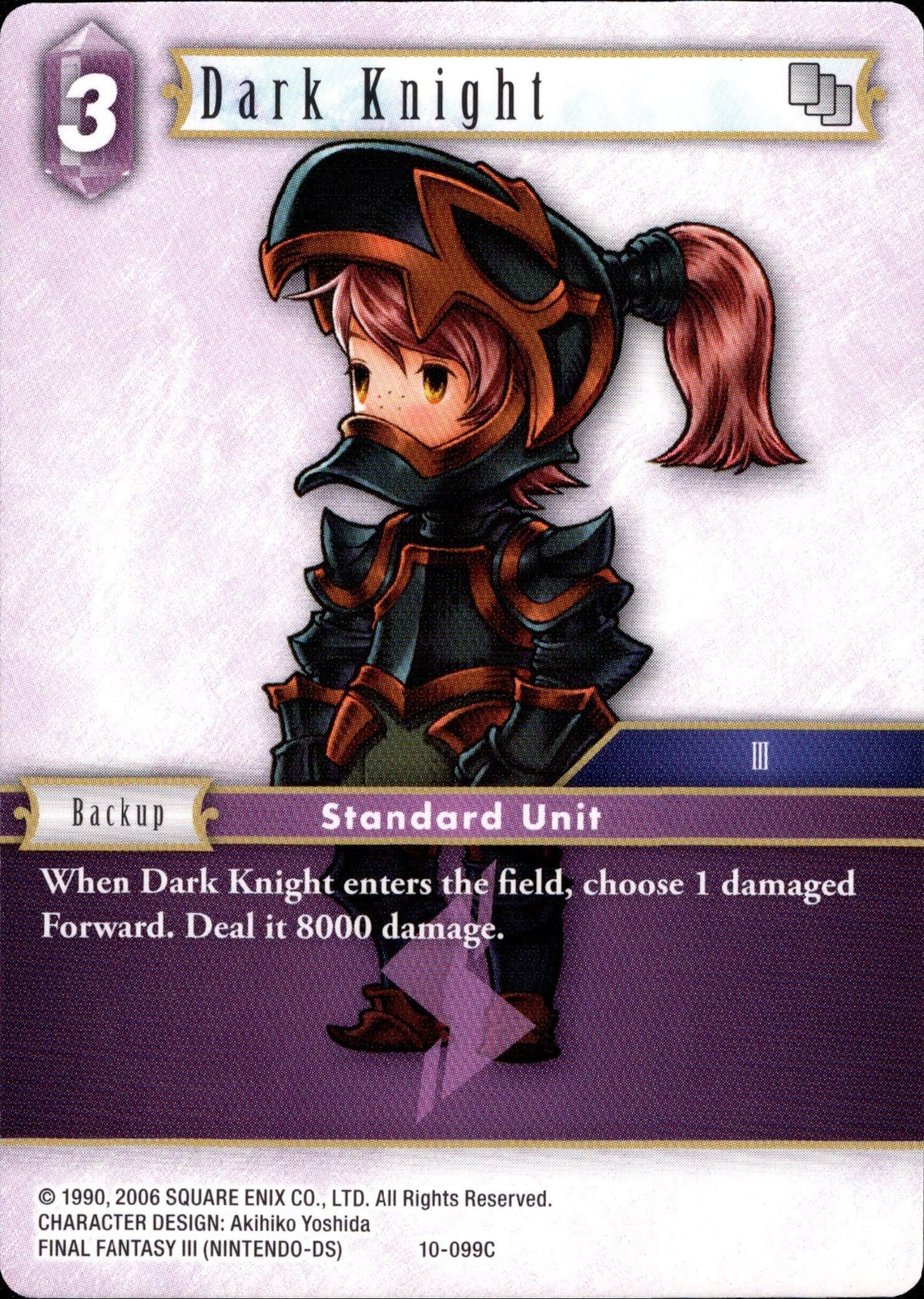 Dark Knight - 10-099C - Opus X - Card Cavern