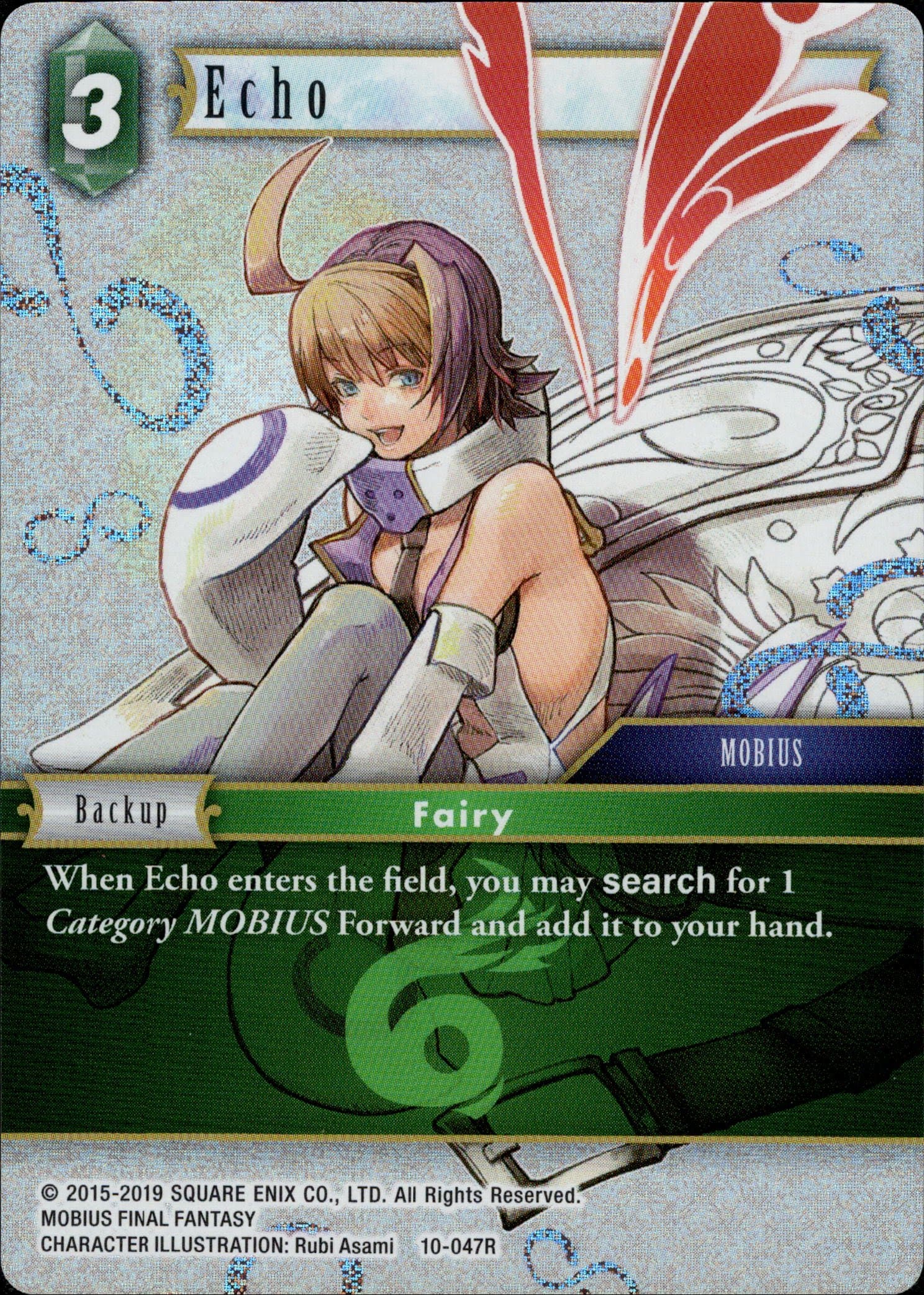 Echo - 10-047R - Opus X - Foil - Card Cavern