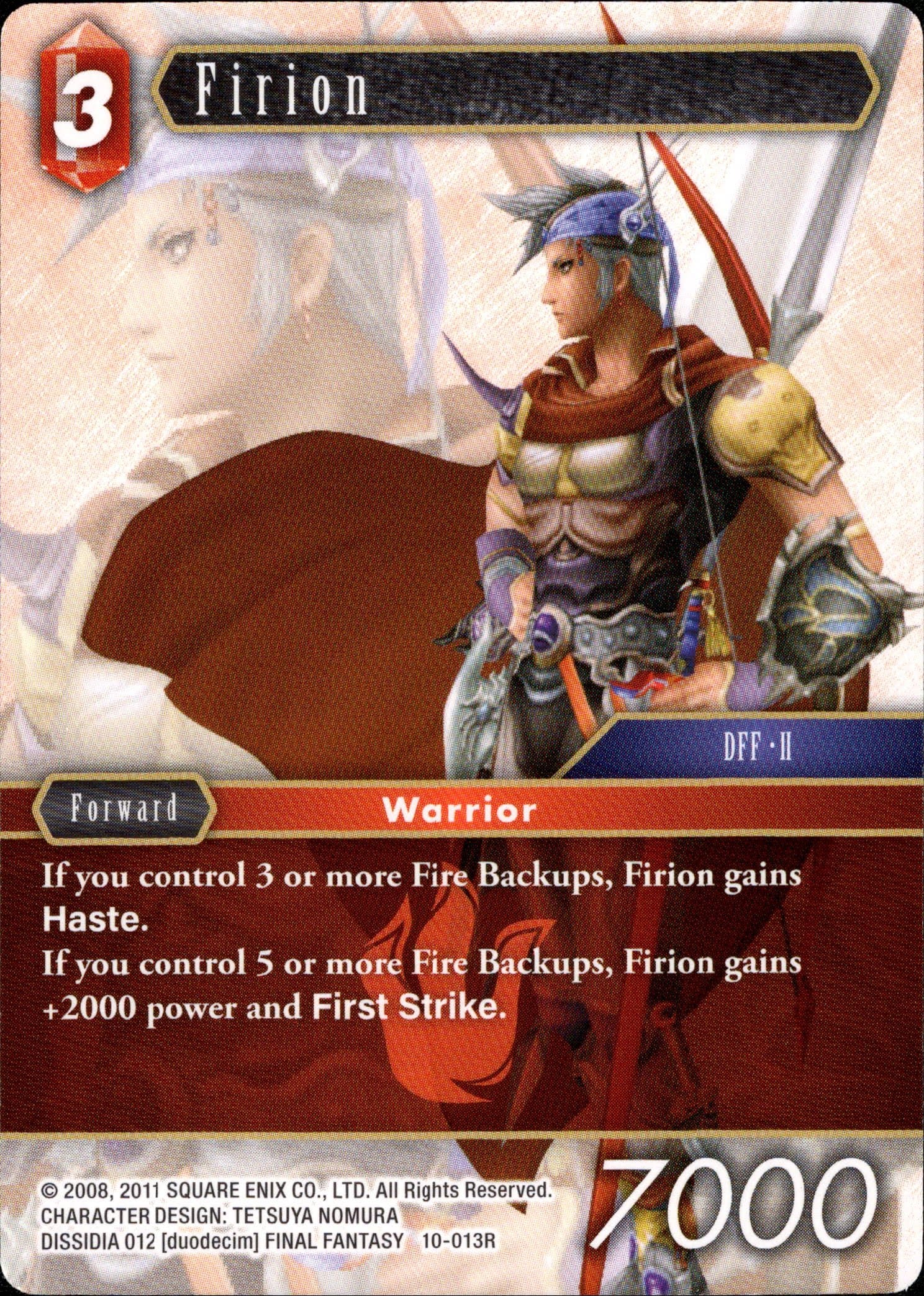 Firion - 10-013R - Opus X - Card Cavern