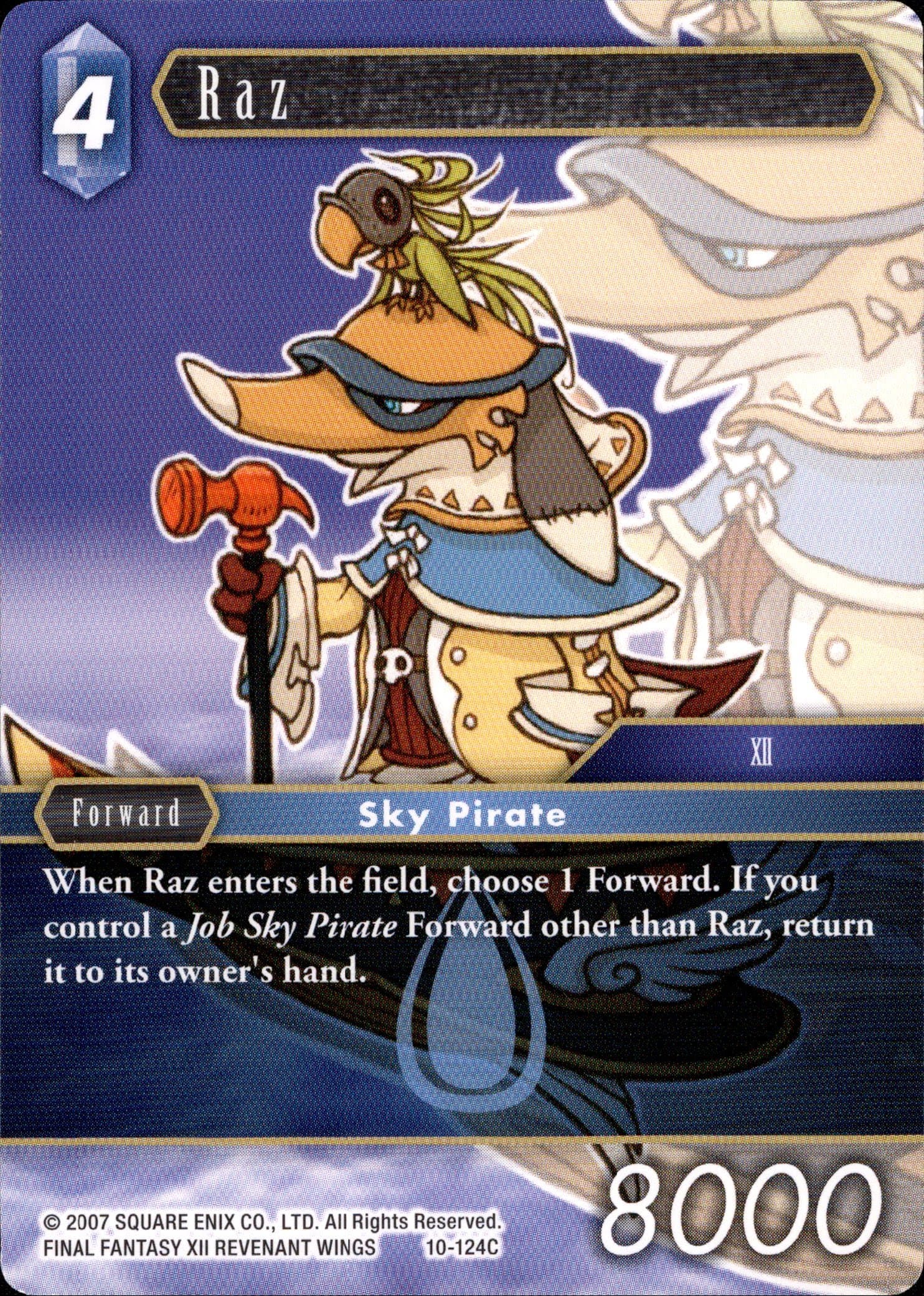 Raz - 10-124C - Opus X - Card Cavern