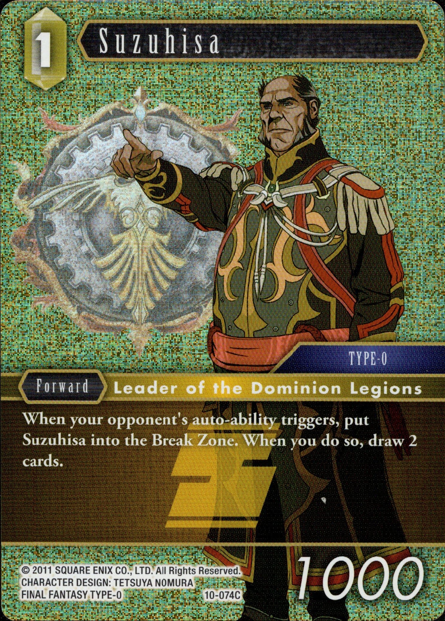 Suzuhisa - 10-074C - Opus X - Foil - Card Cavern