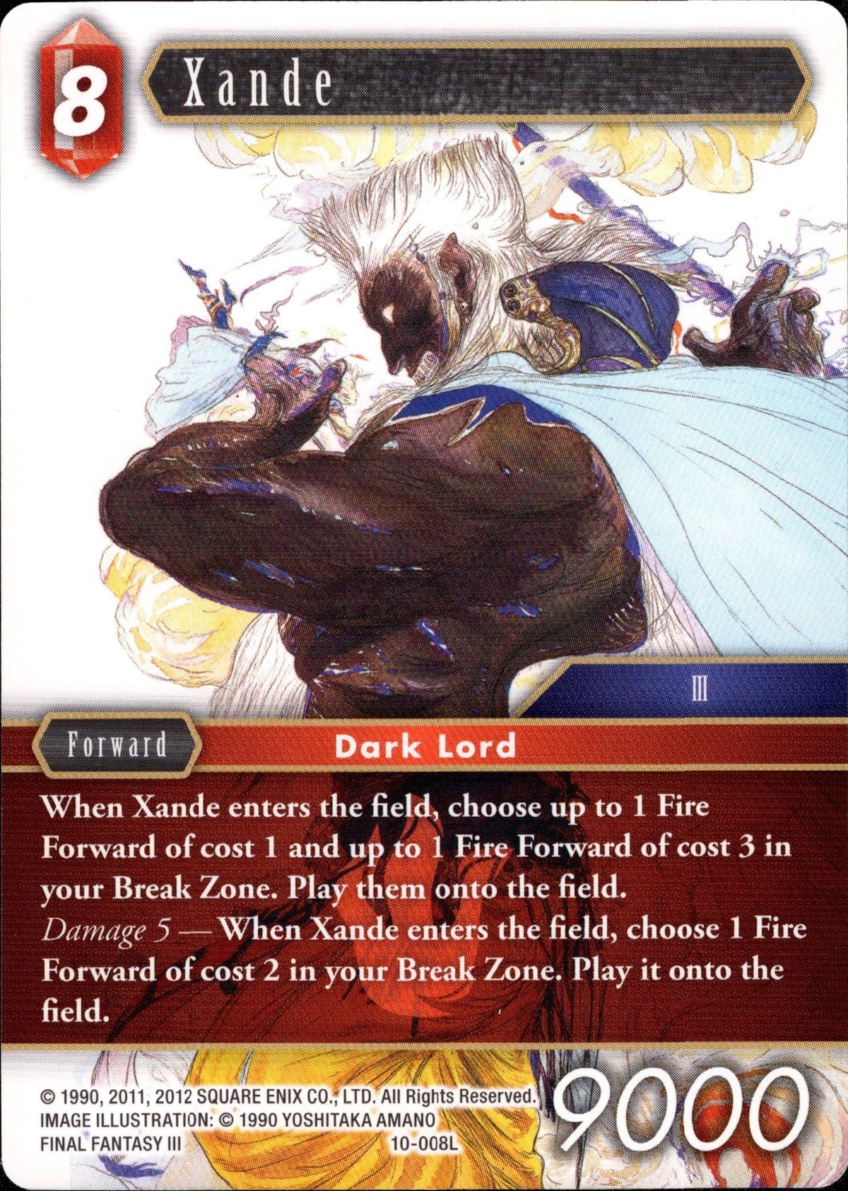 Xande - 10-008L - Opus X - Card Cavern