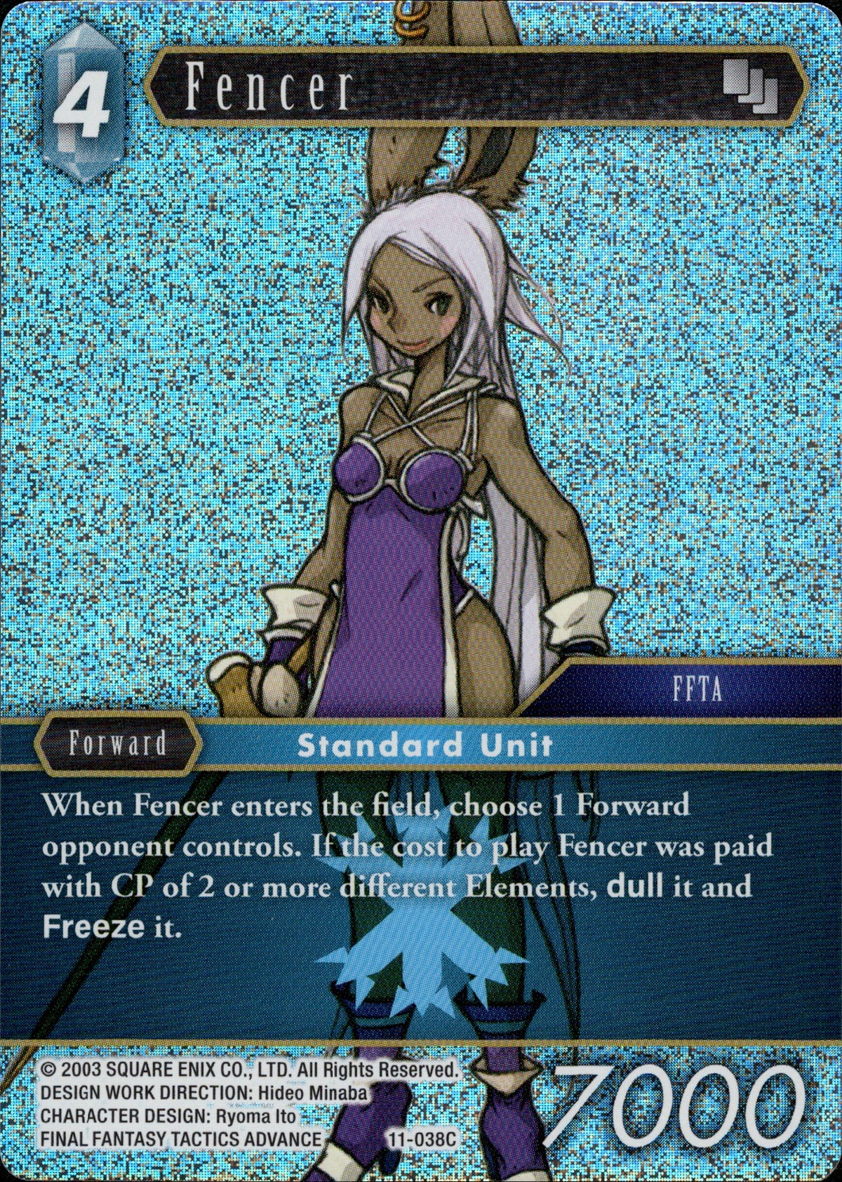 Fencer - 11-038C - Opus XI - Foil - Card Cavern