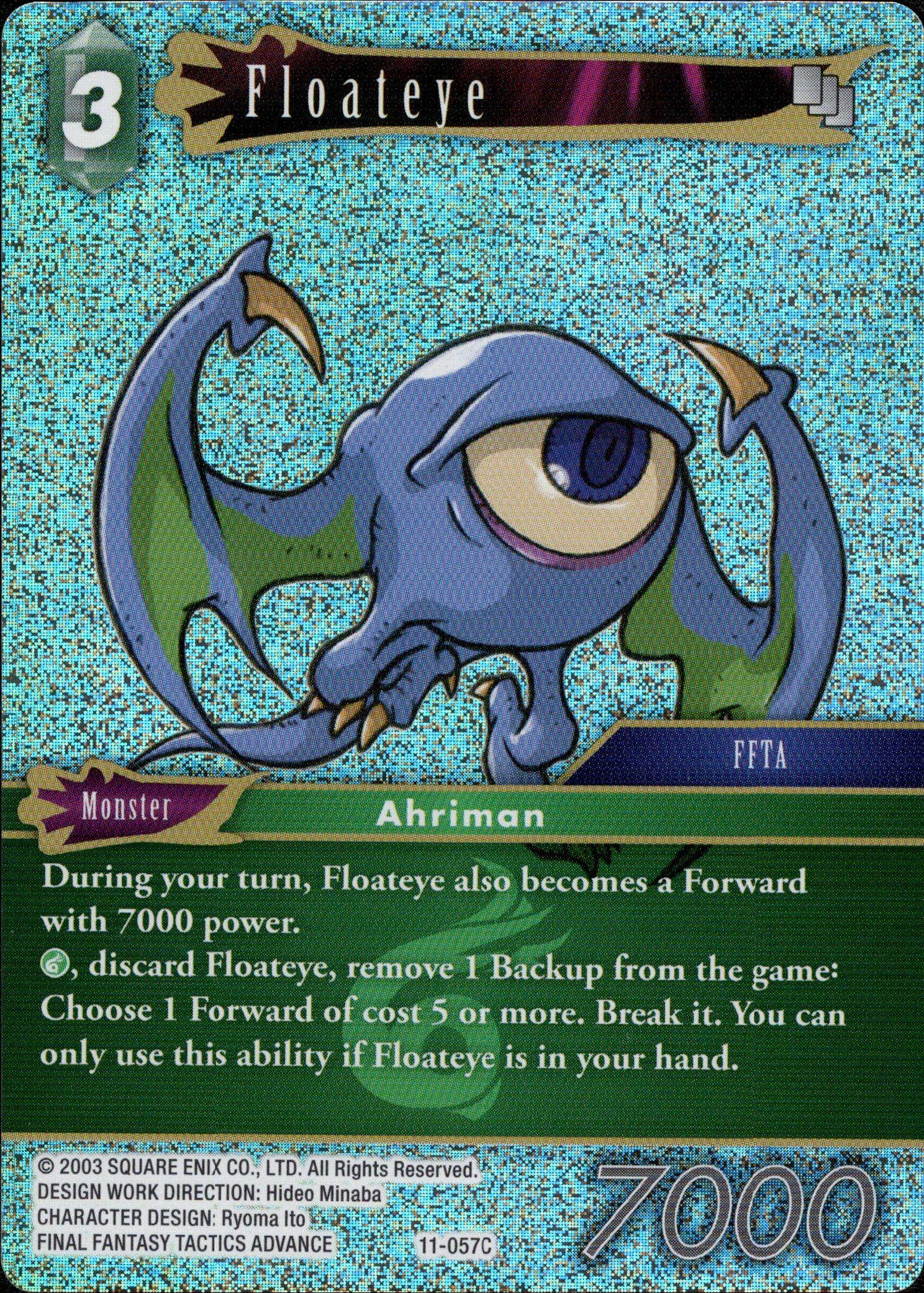 Floateye - 11-057C - Opus XI - Foil - Card Cavern