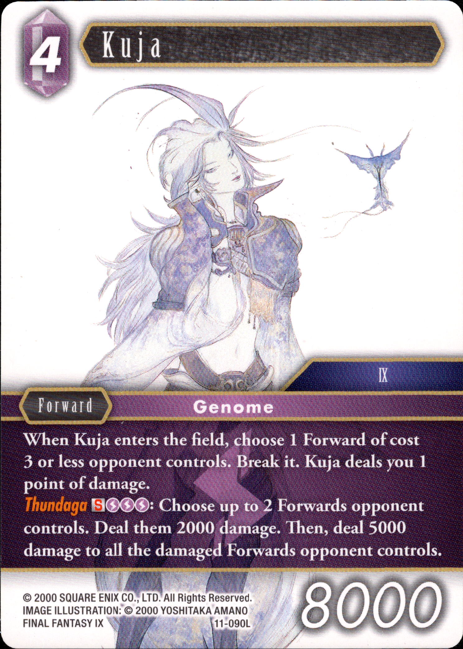Kuja - 11-090L - Opus XI - Card Cavern