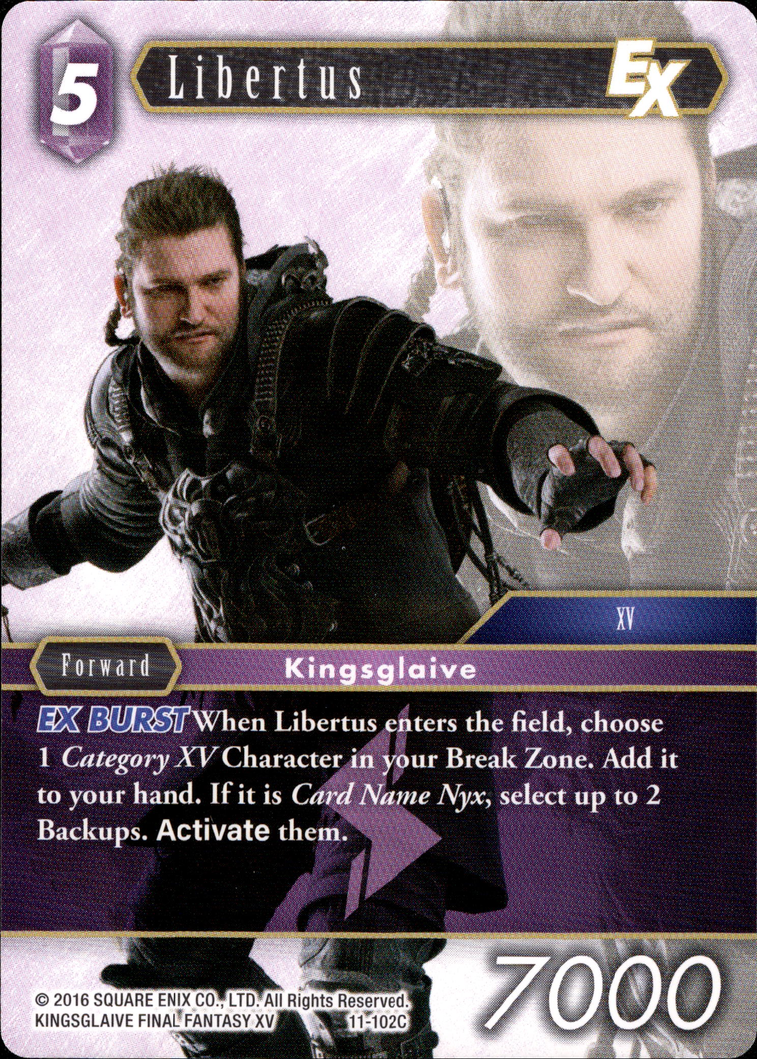 Libertus - 11-102C - Opus XI - Card Cavern