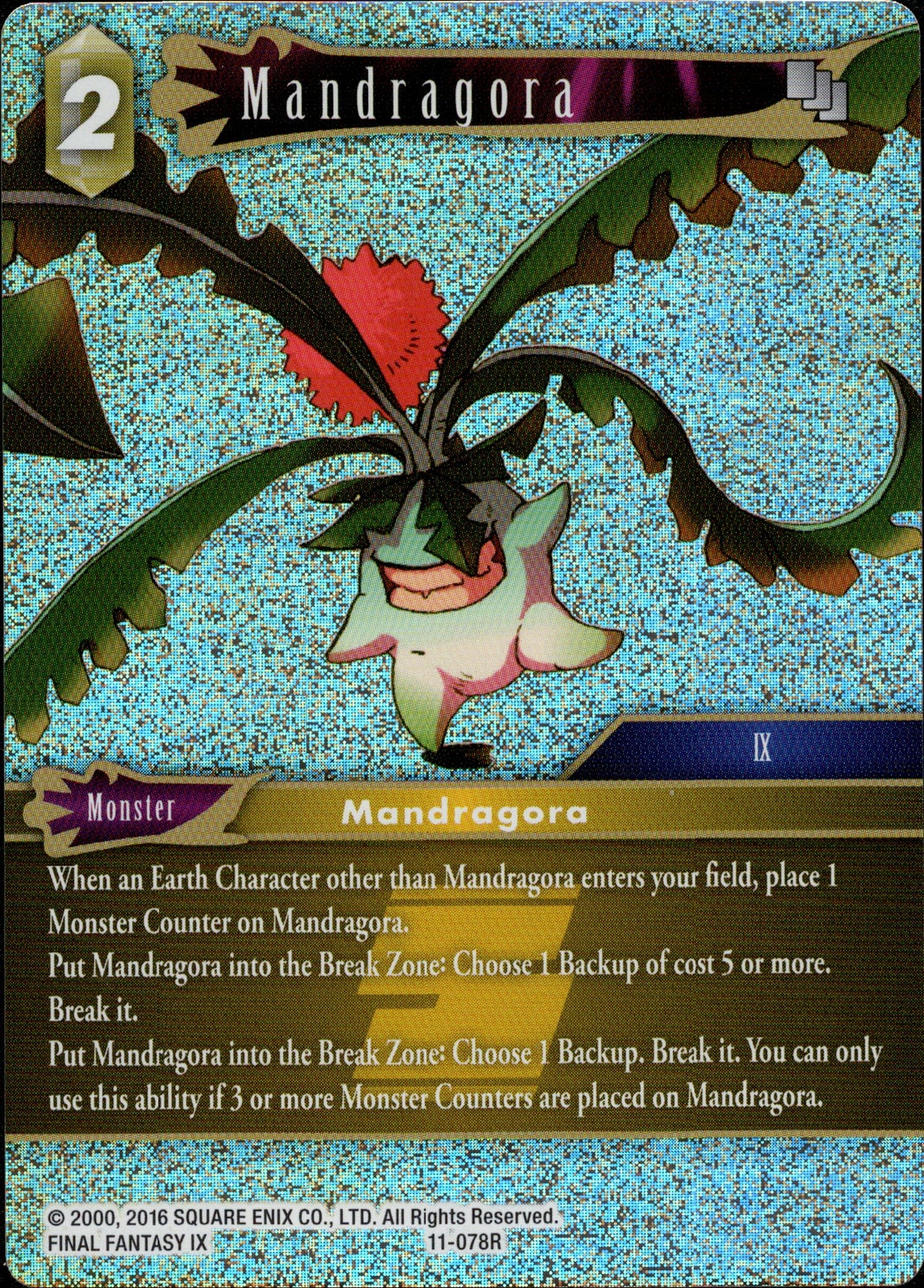 Mandragora - 11-078R - Opus XI - Foil - Card Cavern