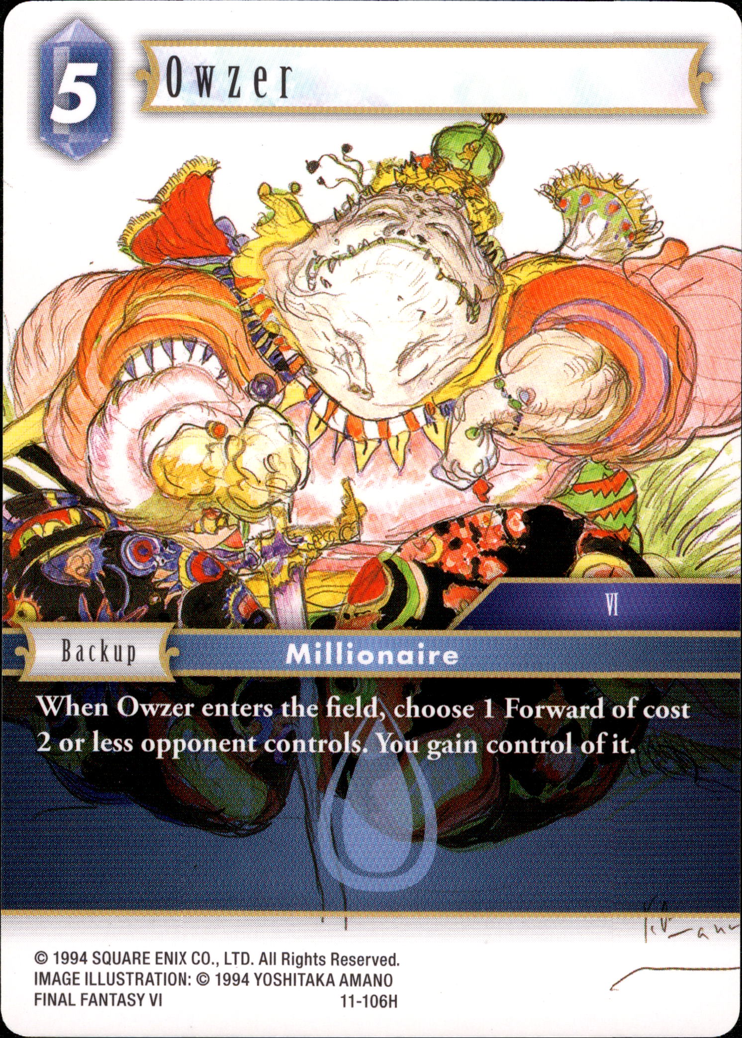 Owzer - 11-106H - Opus XI - Card Cavern