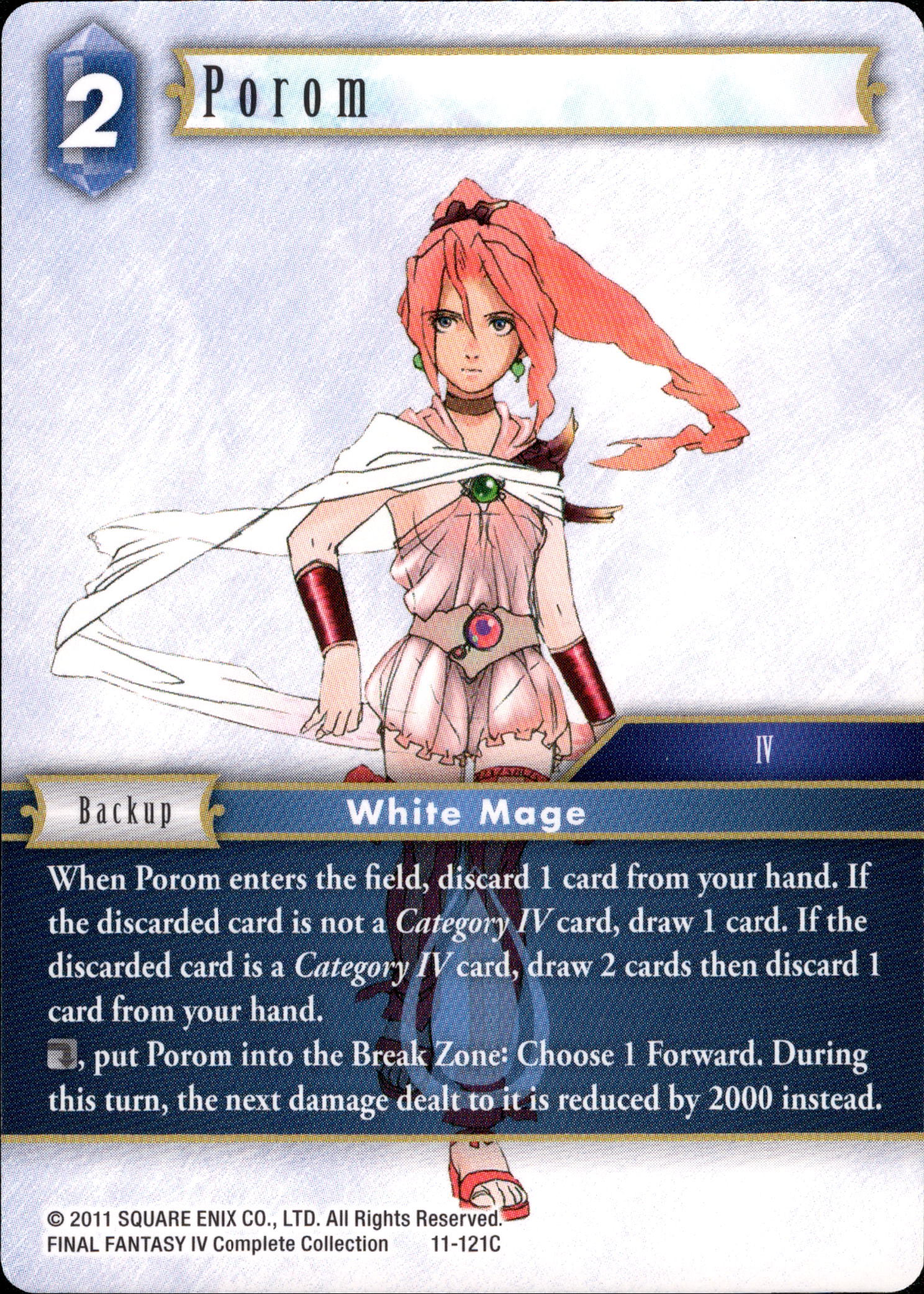 Porom - 11-121C - Opus XI - Card Cavern