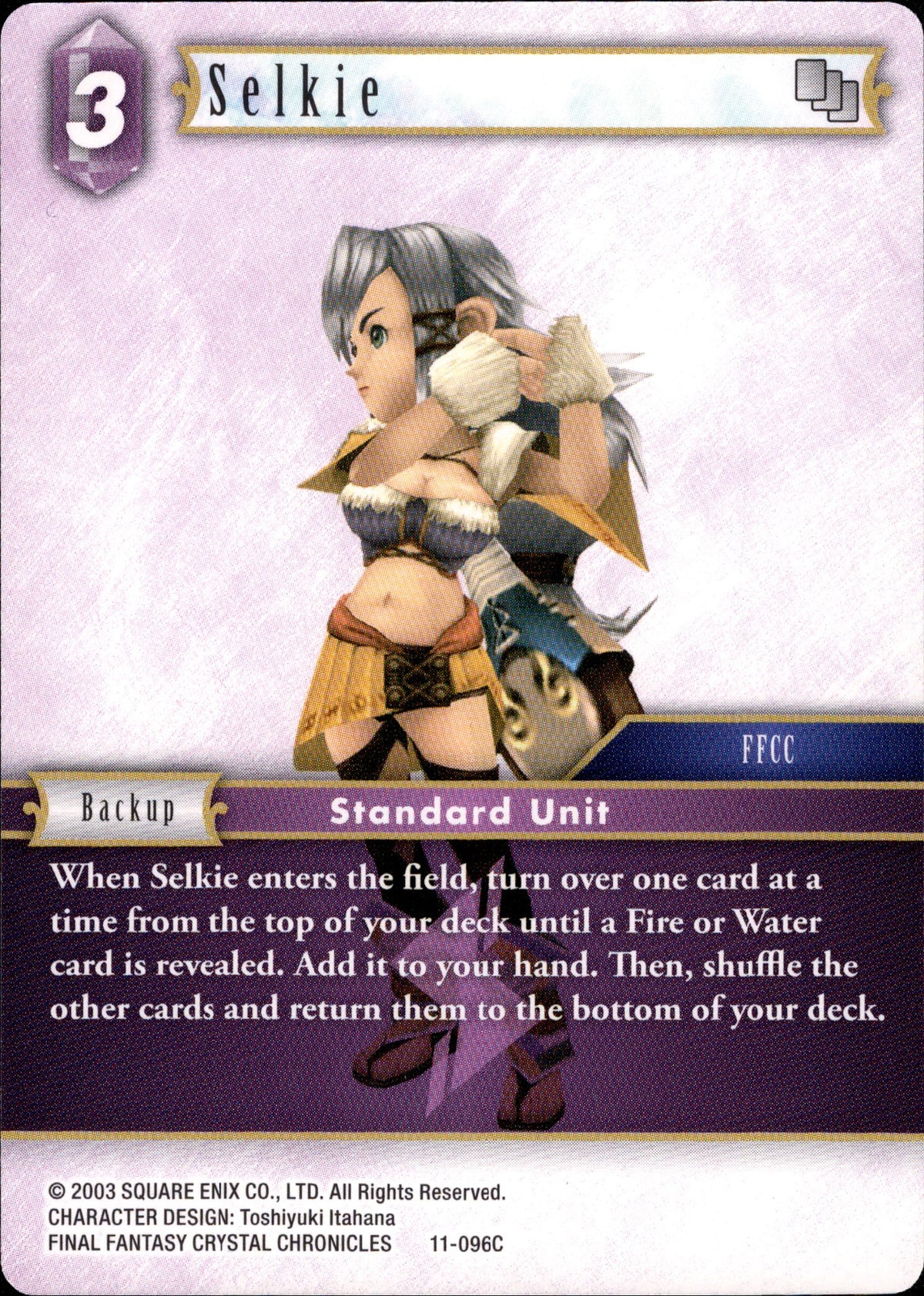 Selkie - 11-096C - Opus XI - Card Cavern