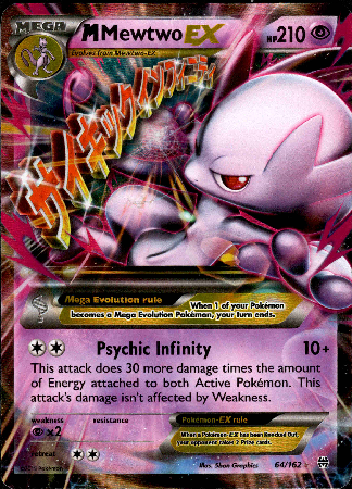M Mewtwo EX - 64/162 - BREAKthrough - Holo - Card Cavern