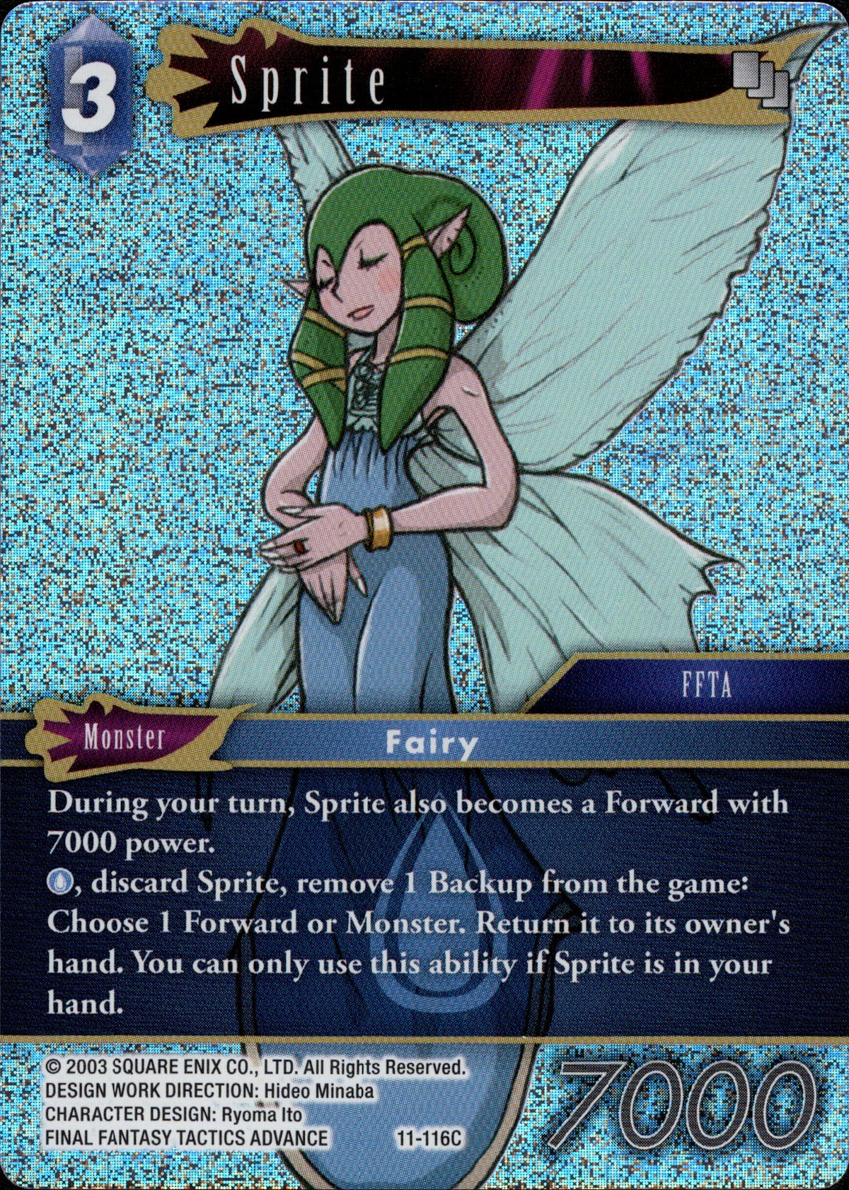 Sprite - 11-116C - Opus XI - Foil - Card Cavern