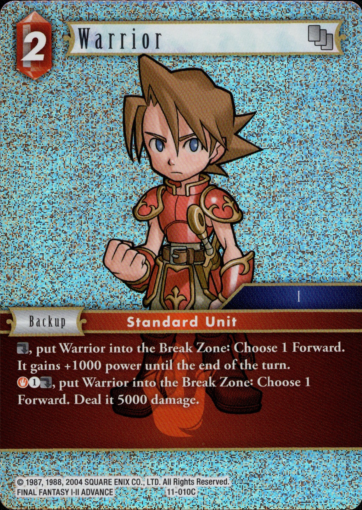 Warrior - 11-010C - Opus XI - Foil - Card Cavern