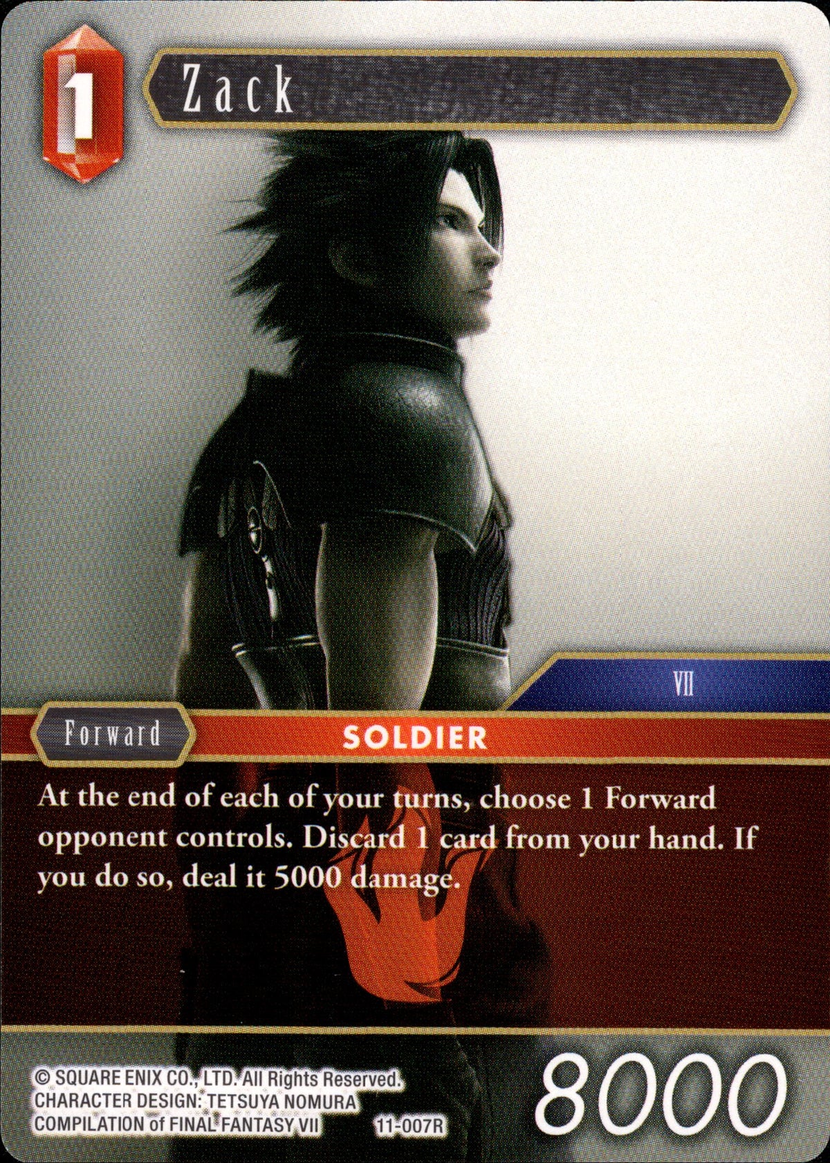 Zack - 11-007R - Opus XI - Card Cavern