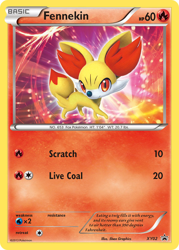 Fennekin - XY02 - XY Promo - Card Cavern