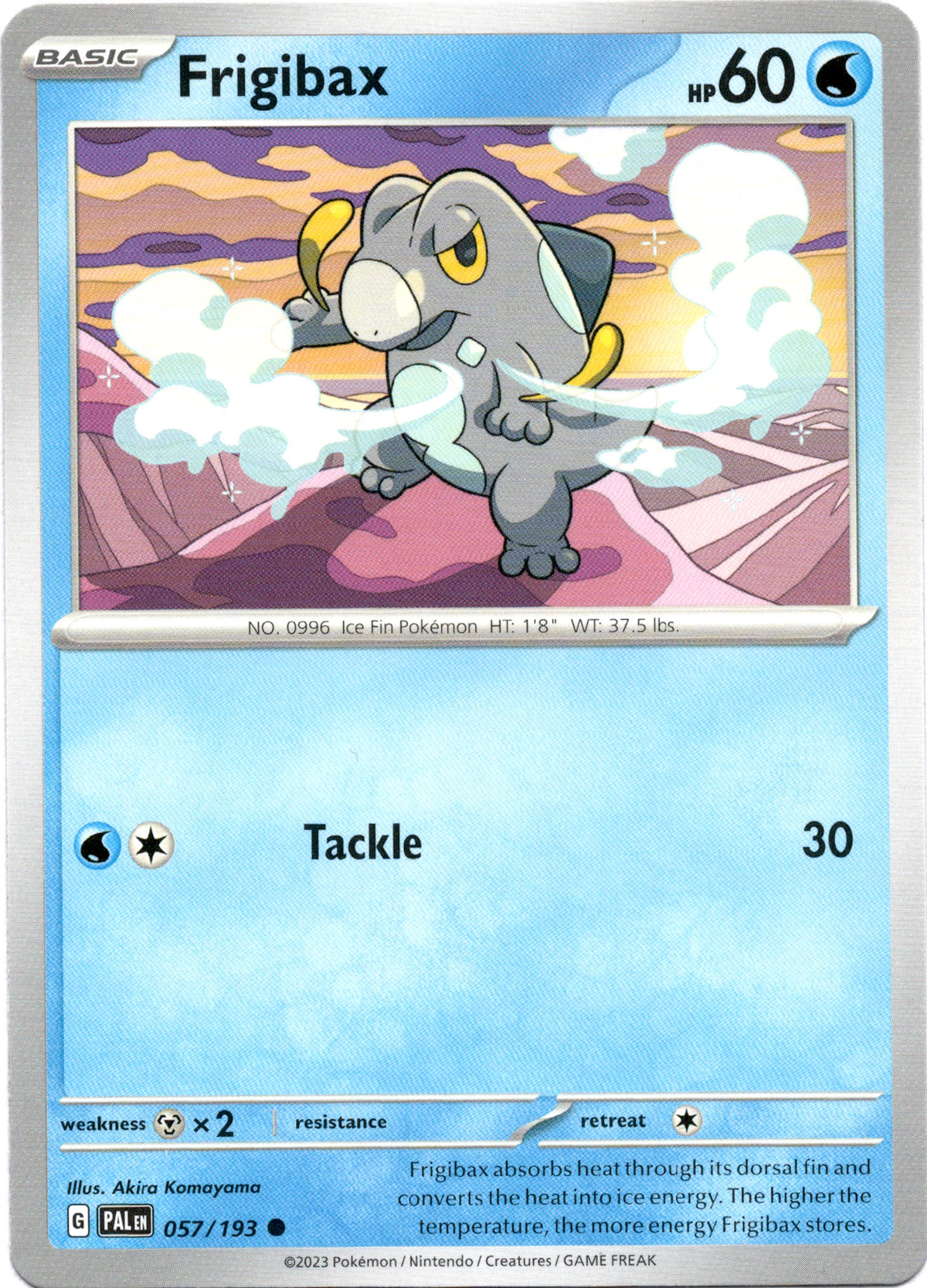 Frigibax - 057/193 - Paldea Evolved - Card Cavern