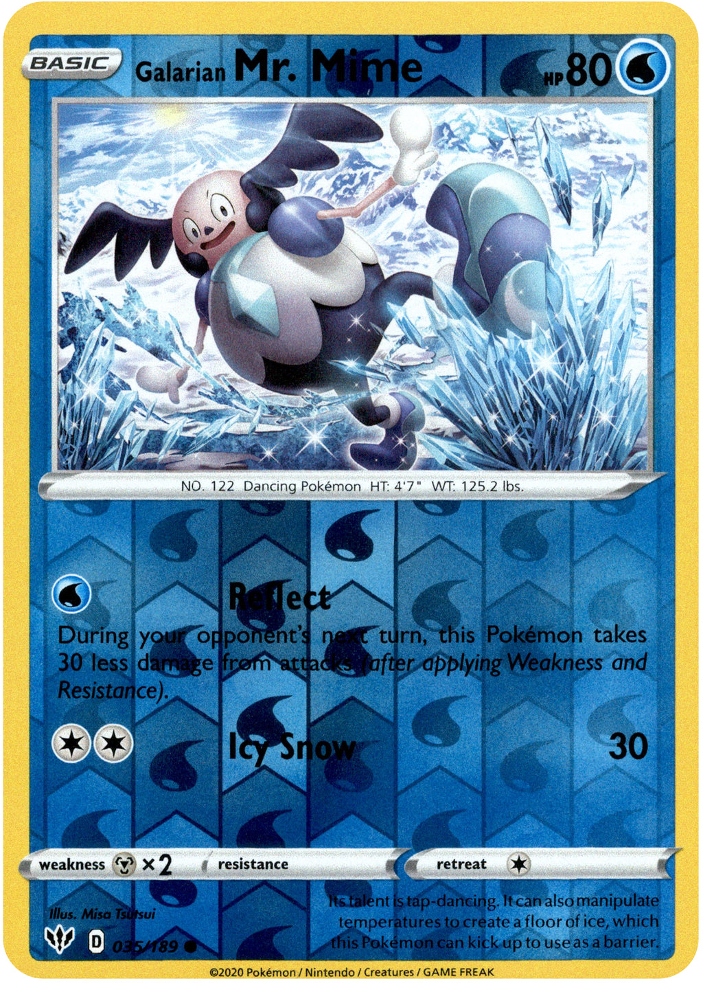 Galarian Mr. Mime - 35/189 - Darkness Ablaze
