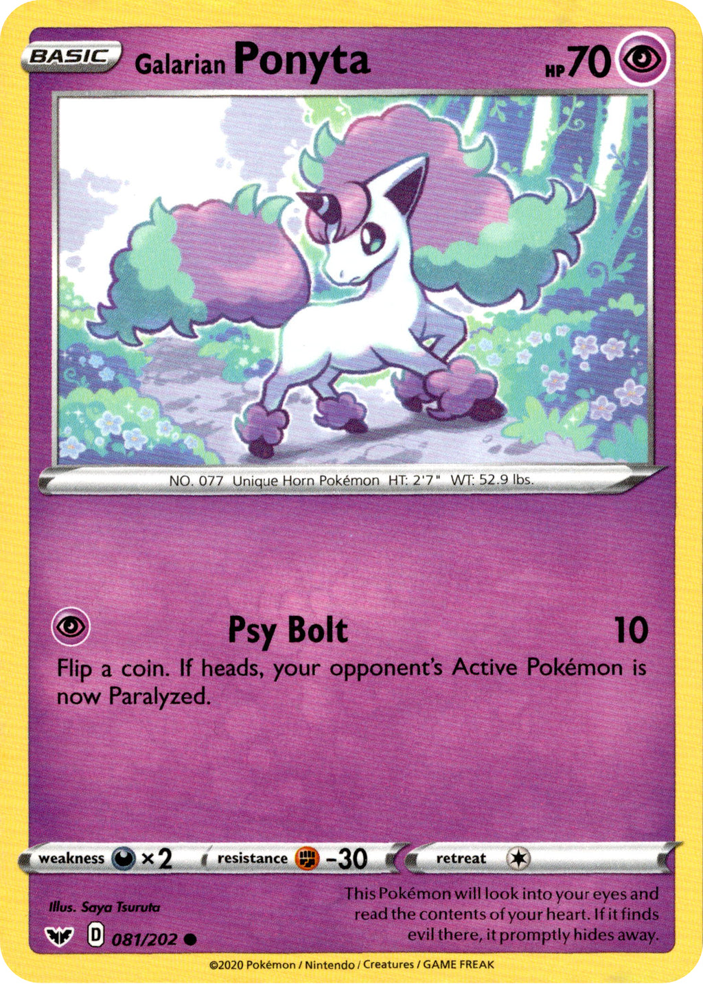 basic ponyta pokemon card value Galarian Ponyta - 81/202