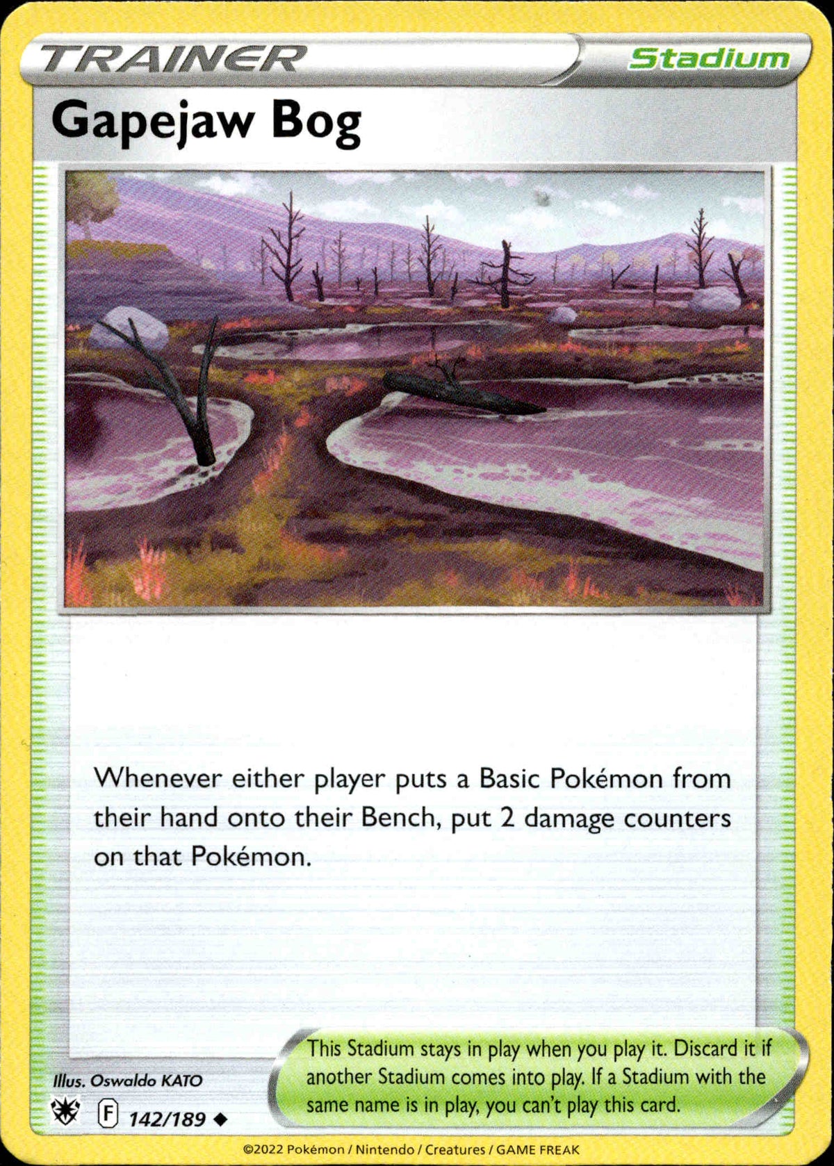 Gapejaw Bog - 142/189 - Astral Radiance - Card Cavern