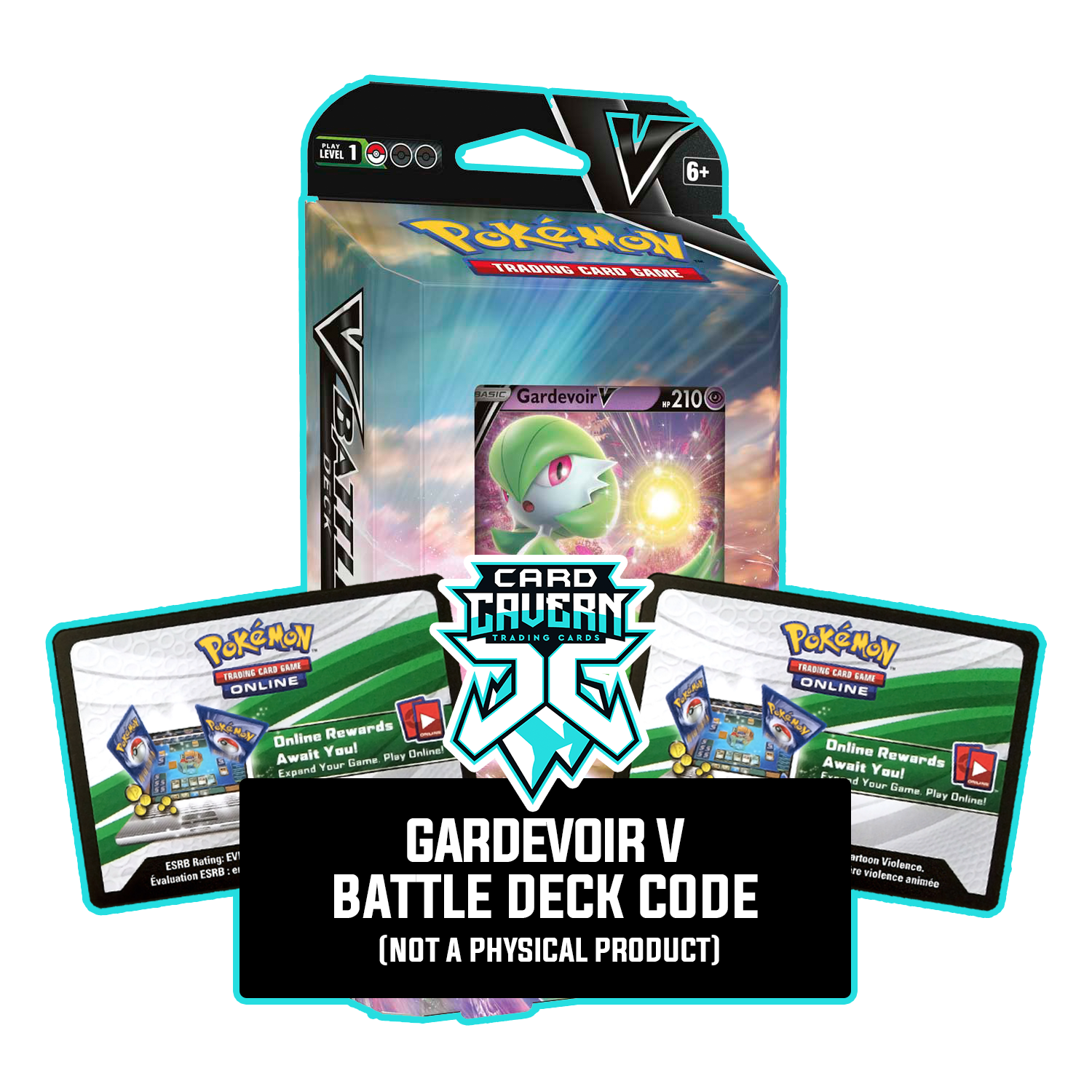 Gardevoir V Battle Deck - PTCGL Code - Card Cavern