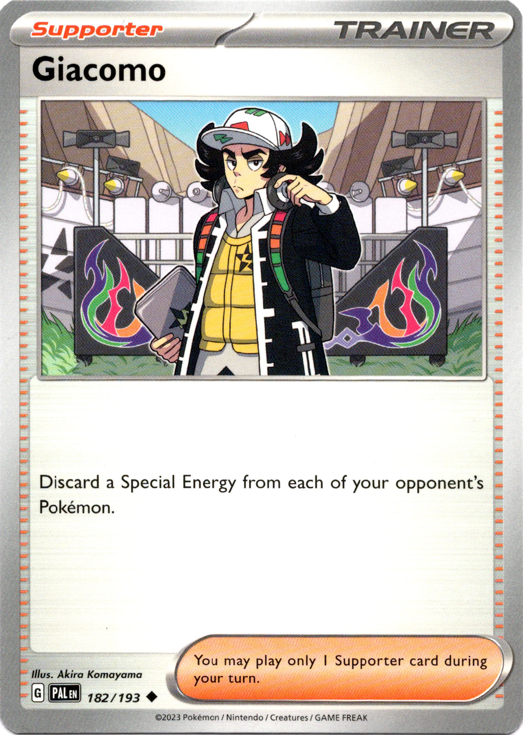 giacomo pokemon card full art Giacomo #252 Prices | Pokemon Paldea Evolved