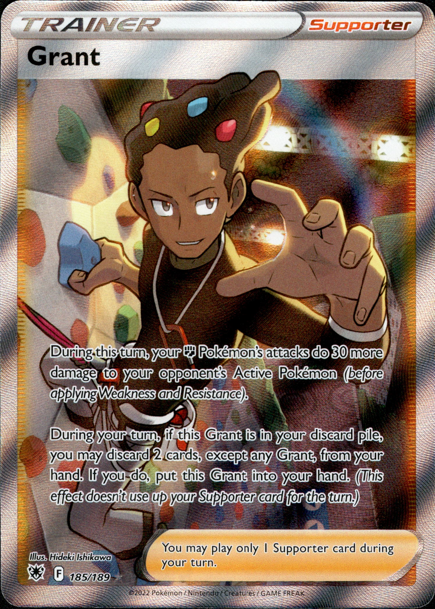 Grant Full Art - 185/189 - Astral Radiance - Card Cavern
