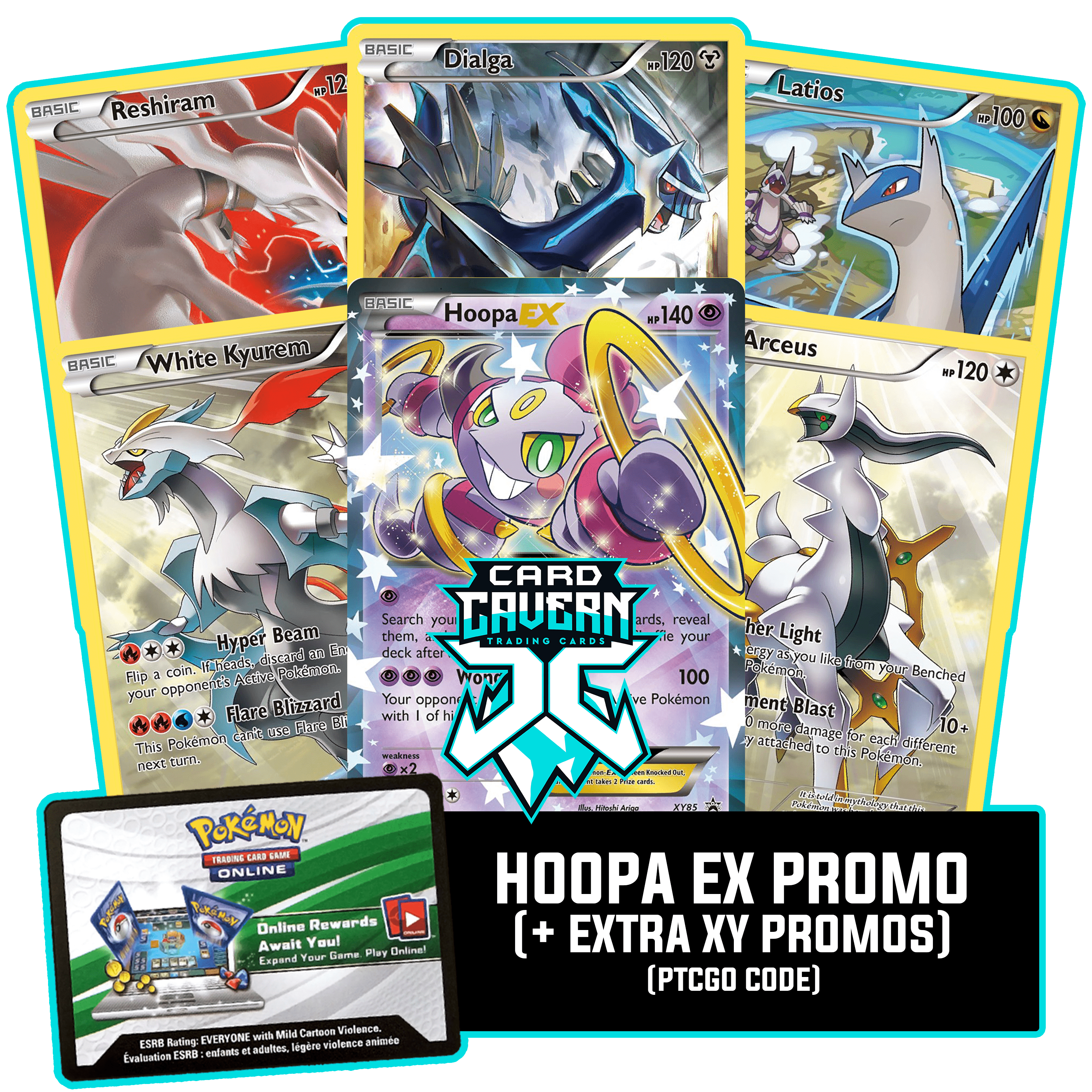Hoopa EX Legendary Collection - Promos - PTCGO Code - Card Cavern