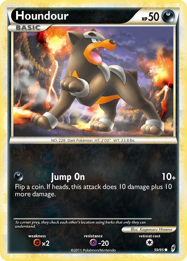 Houndour - 59/95 - Call of Legends - Card Cavern