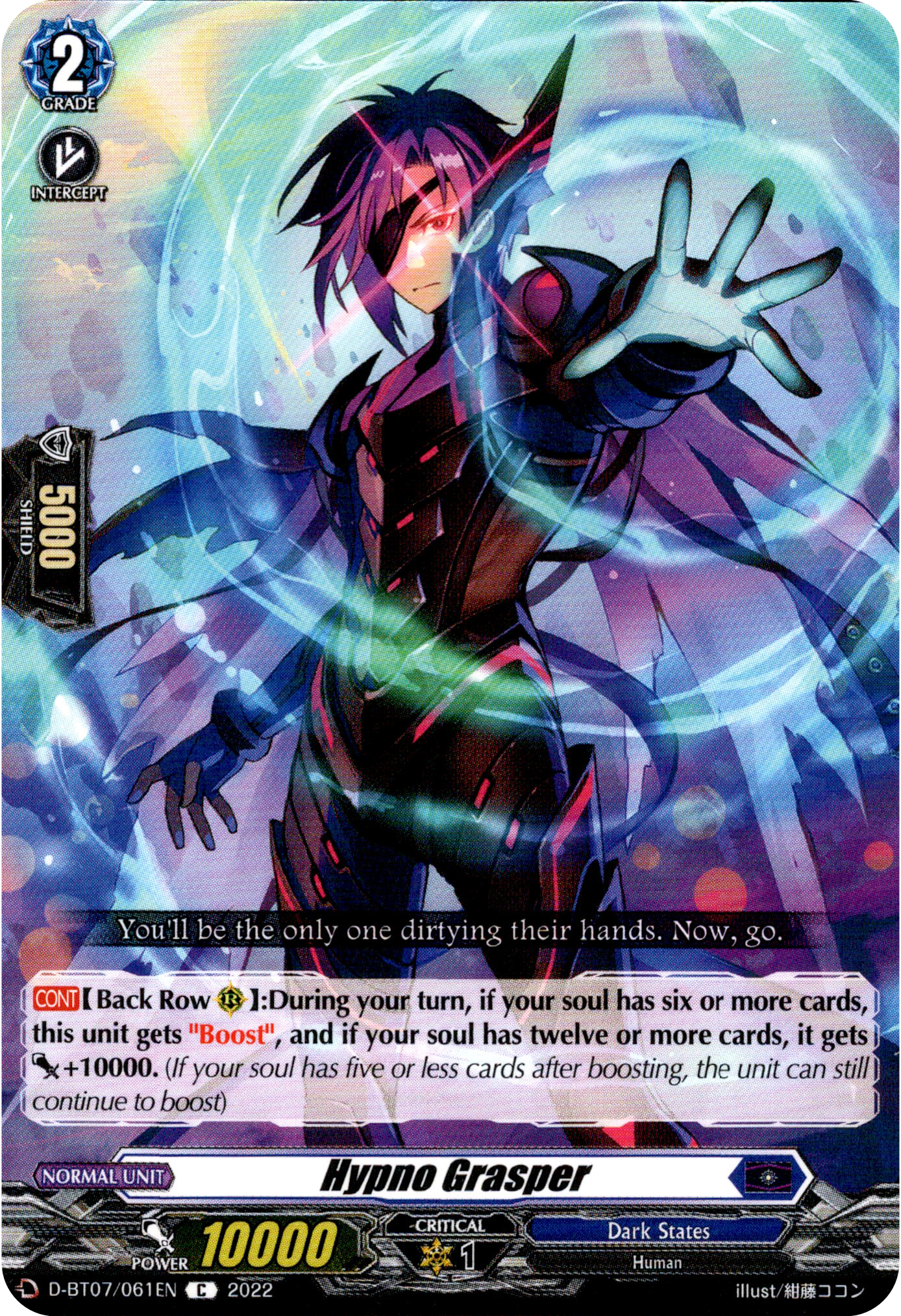 Hypno Grasper - D-BT07/061EN - Raging Flames Against Emerald Storm - Card Cavern