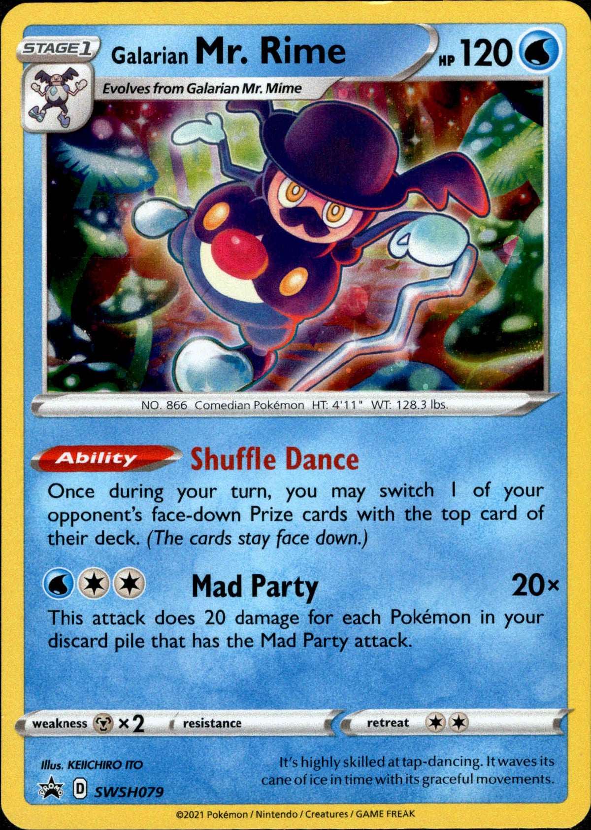 Galarian Mr. Rime - SWSH079 - Sword & Shield Promo - Card Cavern