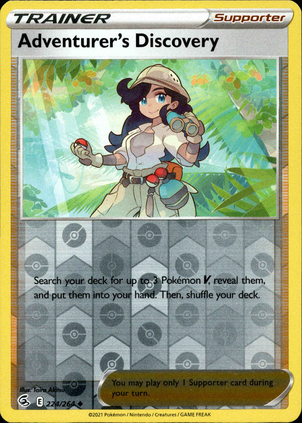 Adventurer's Discovery - 224/264 - Fusion Strike