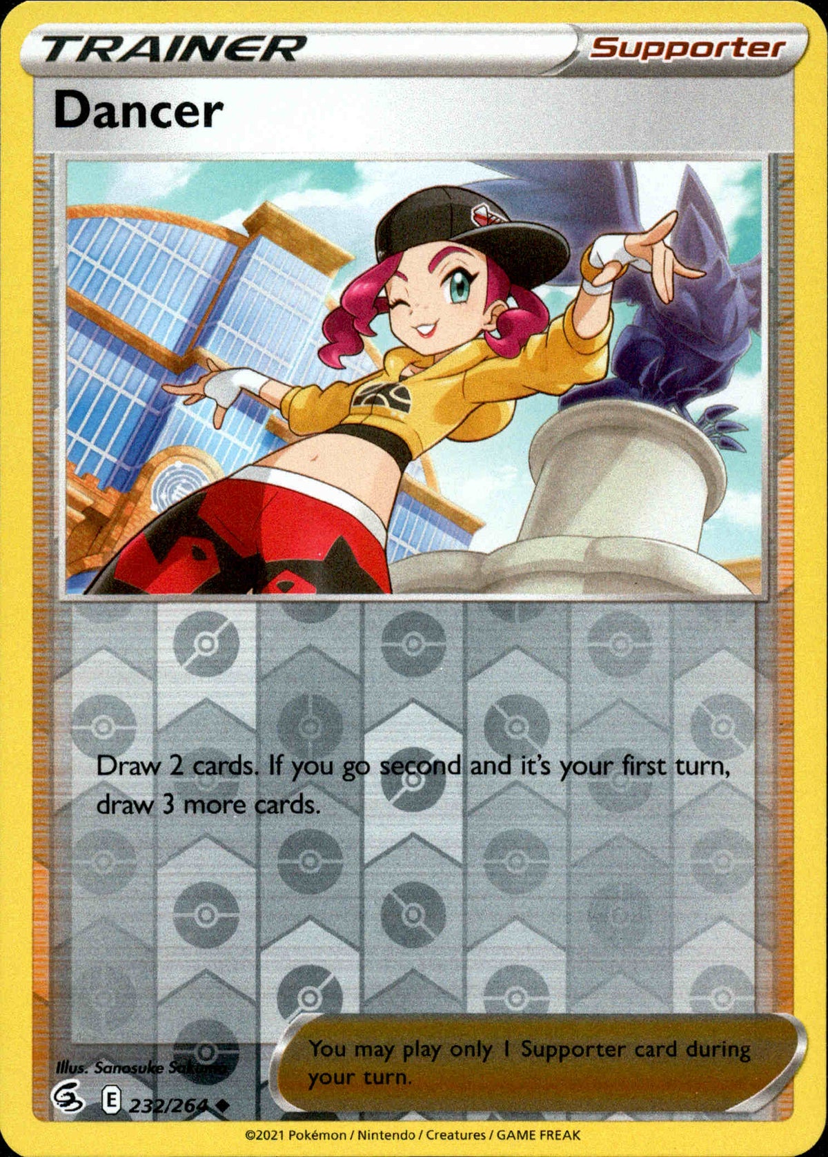 Dancer - 232/264 - Fusion Strike - Reverse Holo - Card Cavern