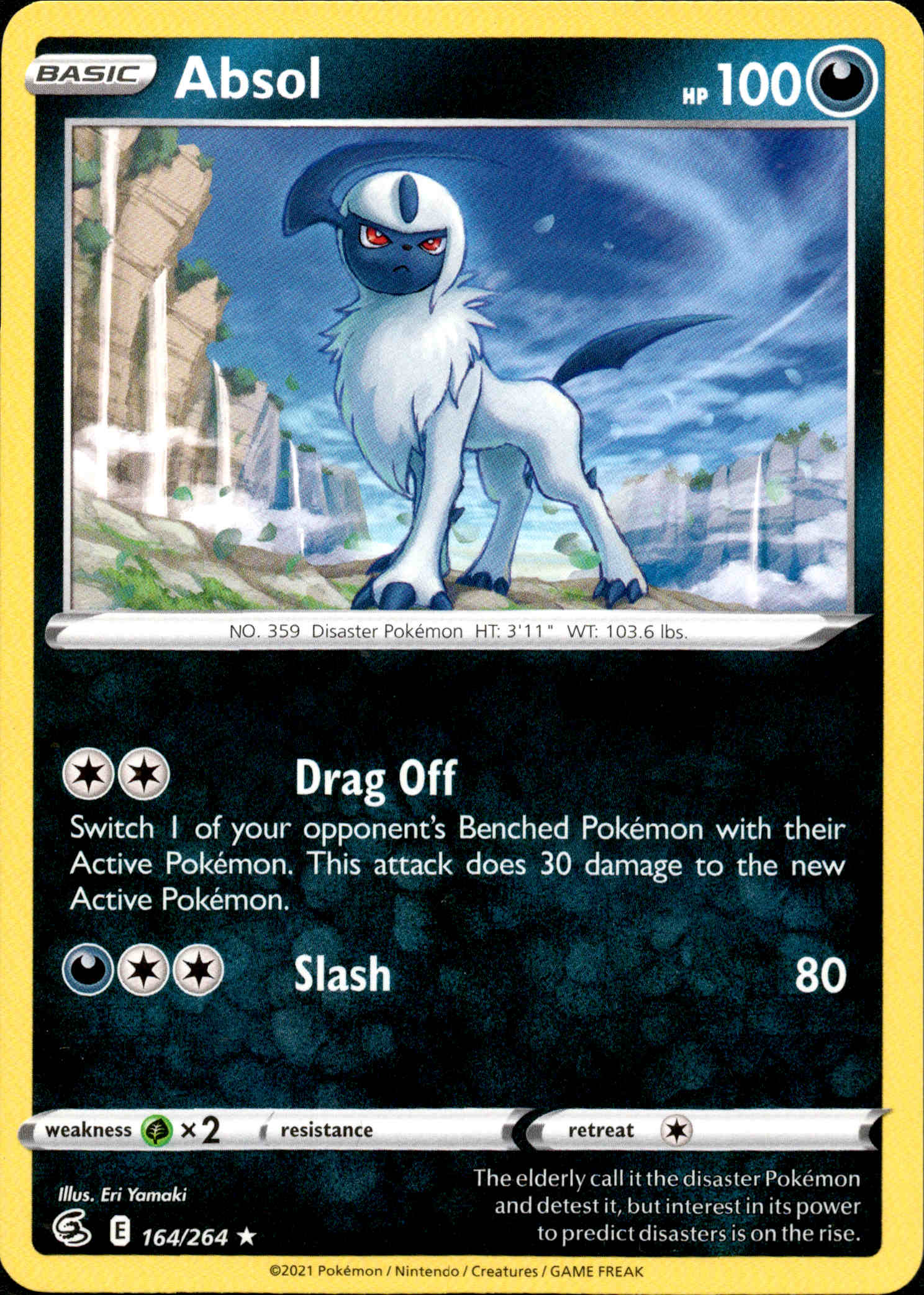 Absol - 164/264 - Fusion Strike - Card Cavern