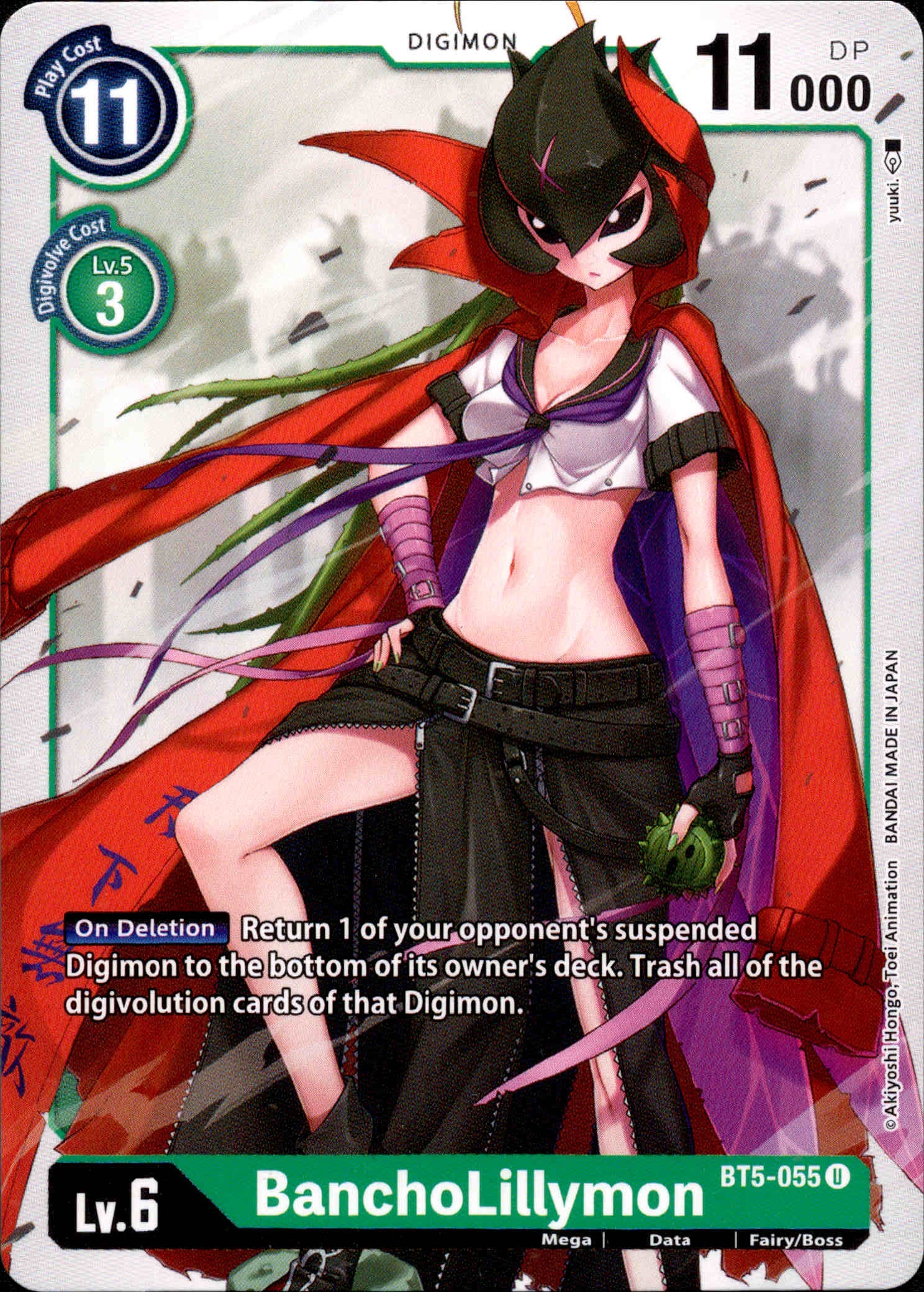 BanchoLillymon - BT5-055 - Battle Of Omni - Card Cavern