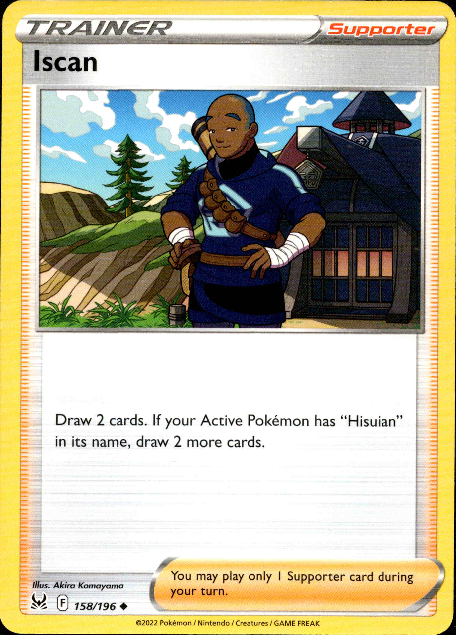 Iscan - 158/196 - Lost Origin - Card Cavern