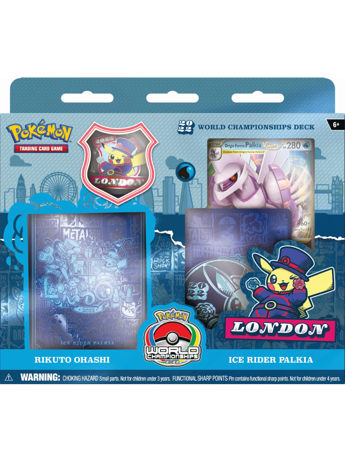 2022 Pokemon TCG World Championships Deck - Ice Rider Palkia - Card Cavern