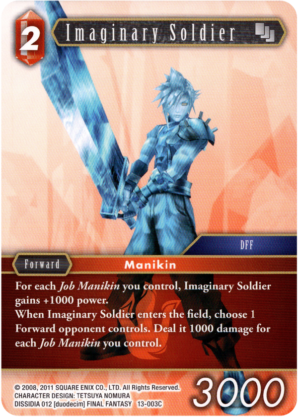 Imaginary Soldier - 13-003C - Opus XIII - Card Cavern
