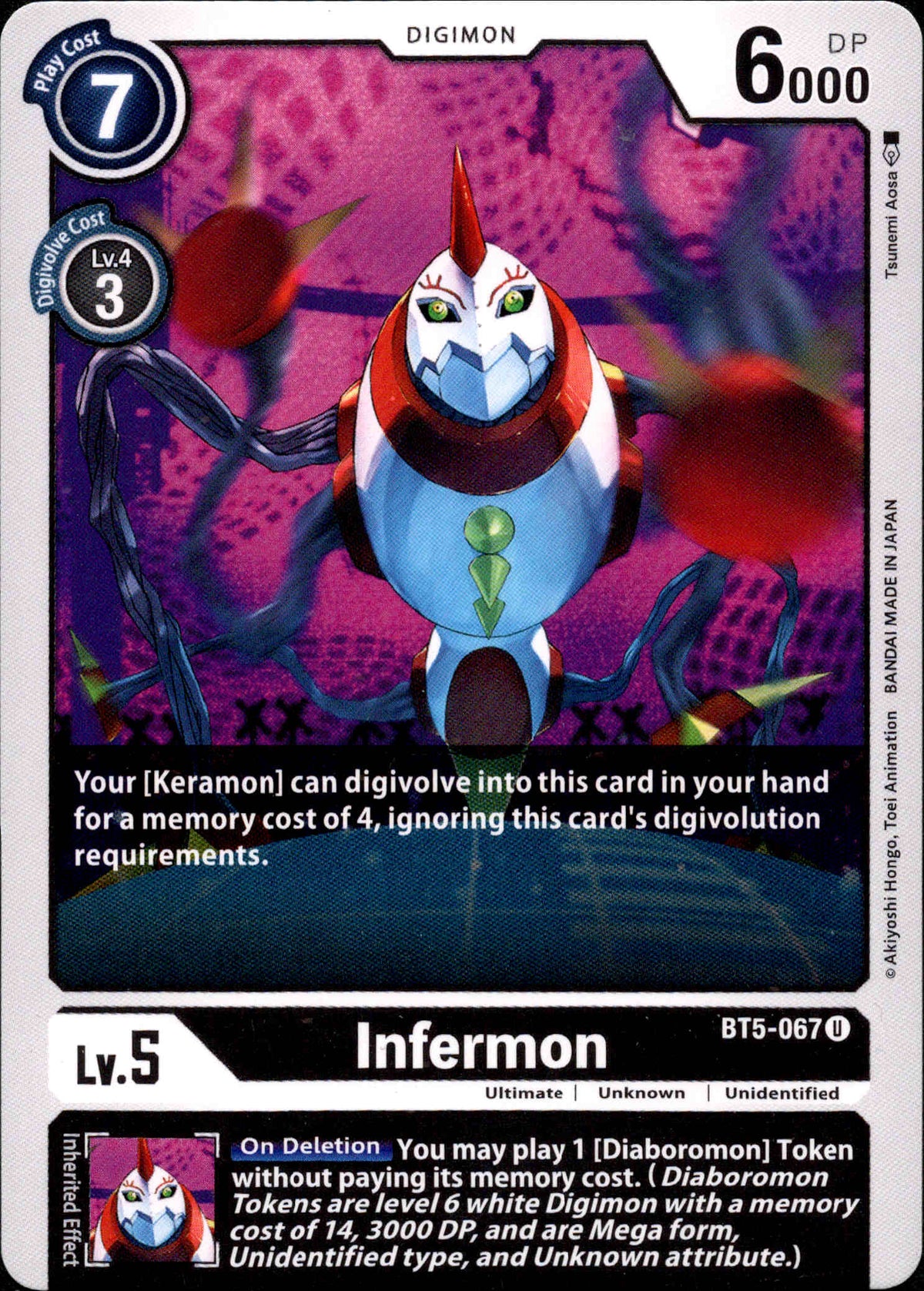 Infermon - BT5-067 - Battle Of Omni - Card Cavern
