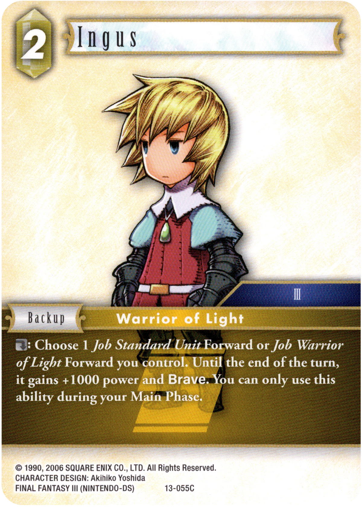 Ingus - 13-055C - Opus XIII - Card Cavern