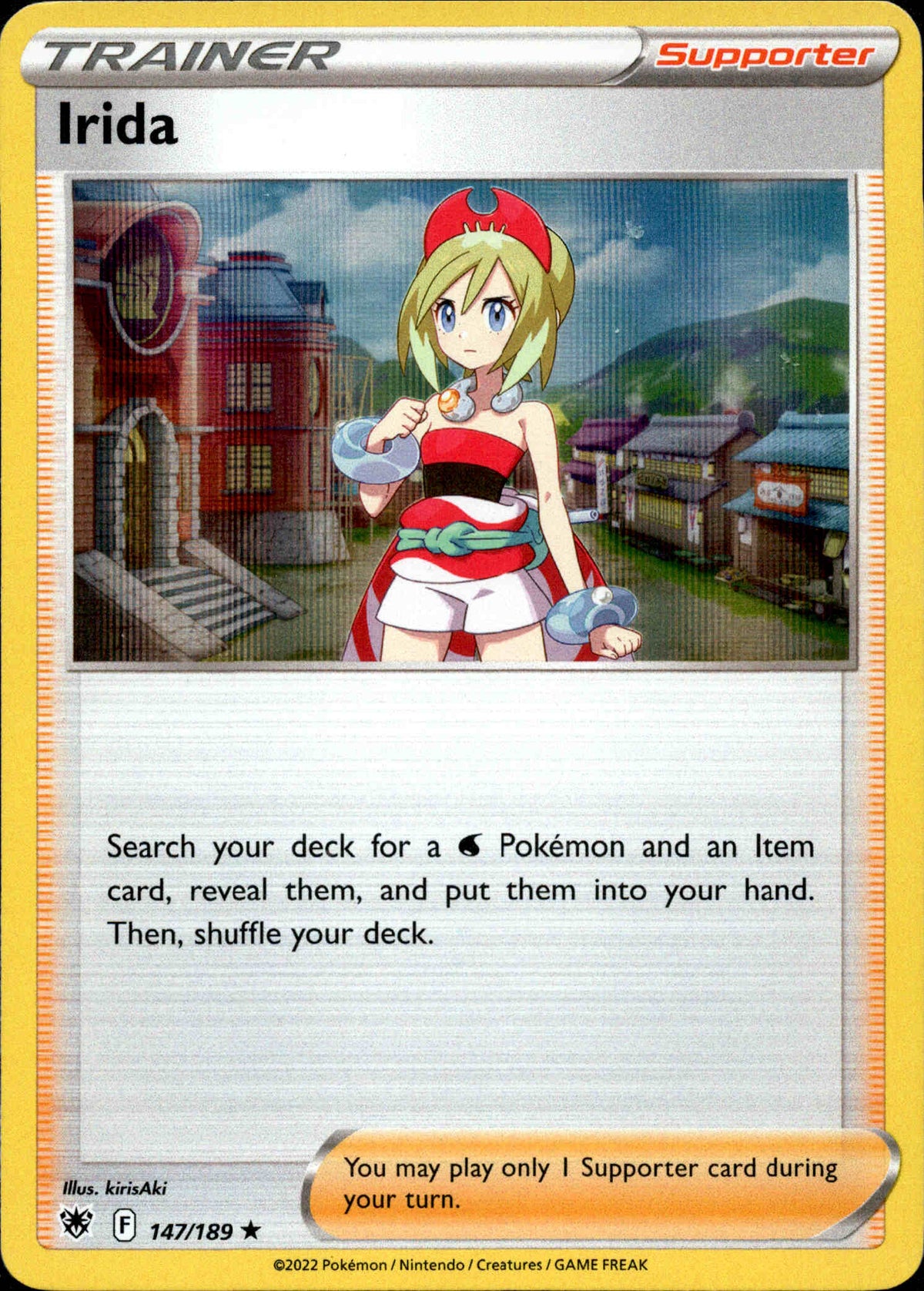Irida - 147/189 - Astral Radiance - Holo - Card Cavern