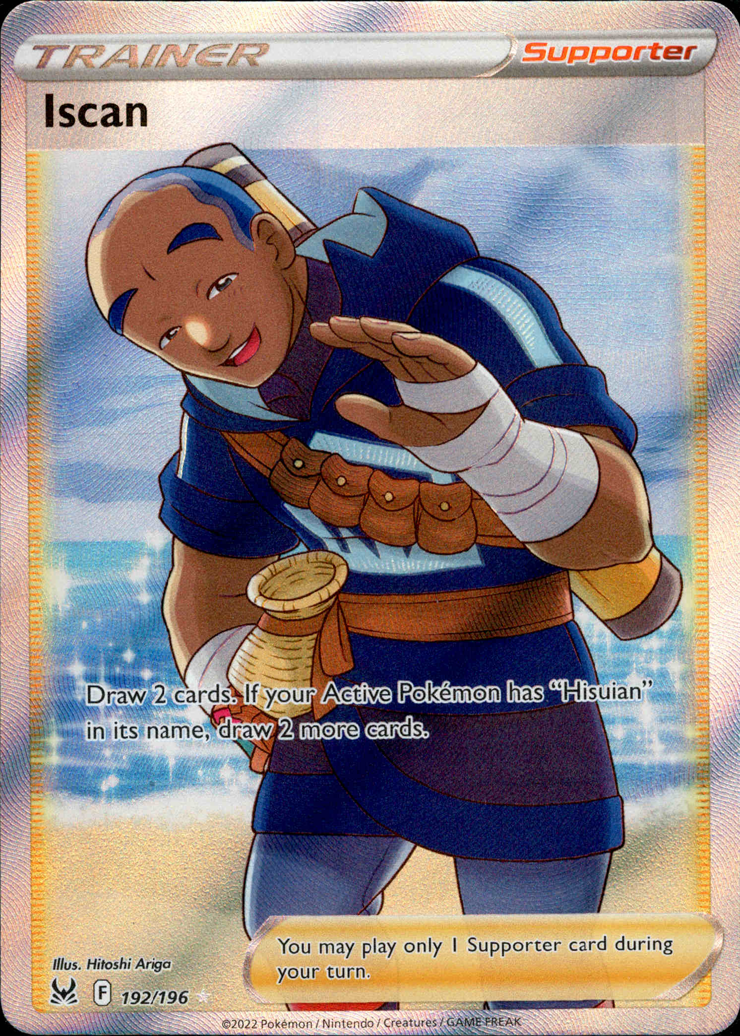 Iscan Full Art - 192/196 - Lost Origin - Card Cavern