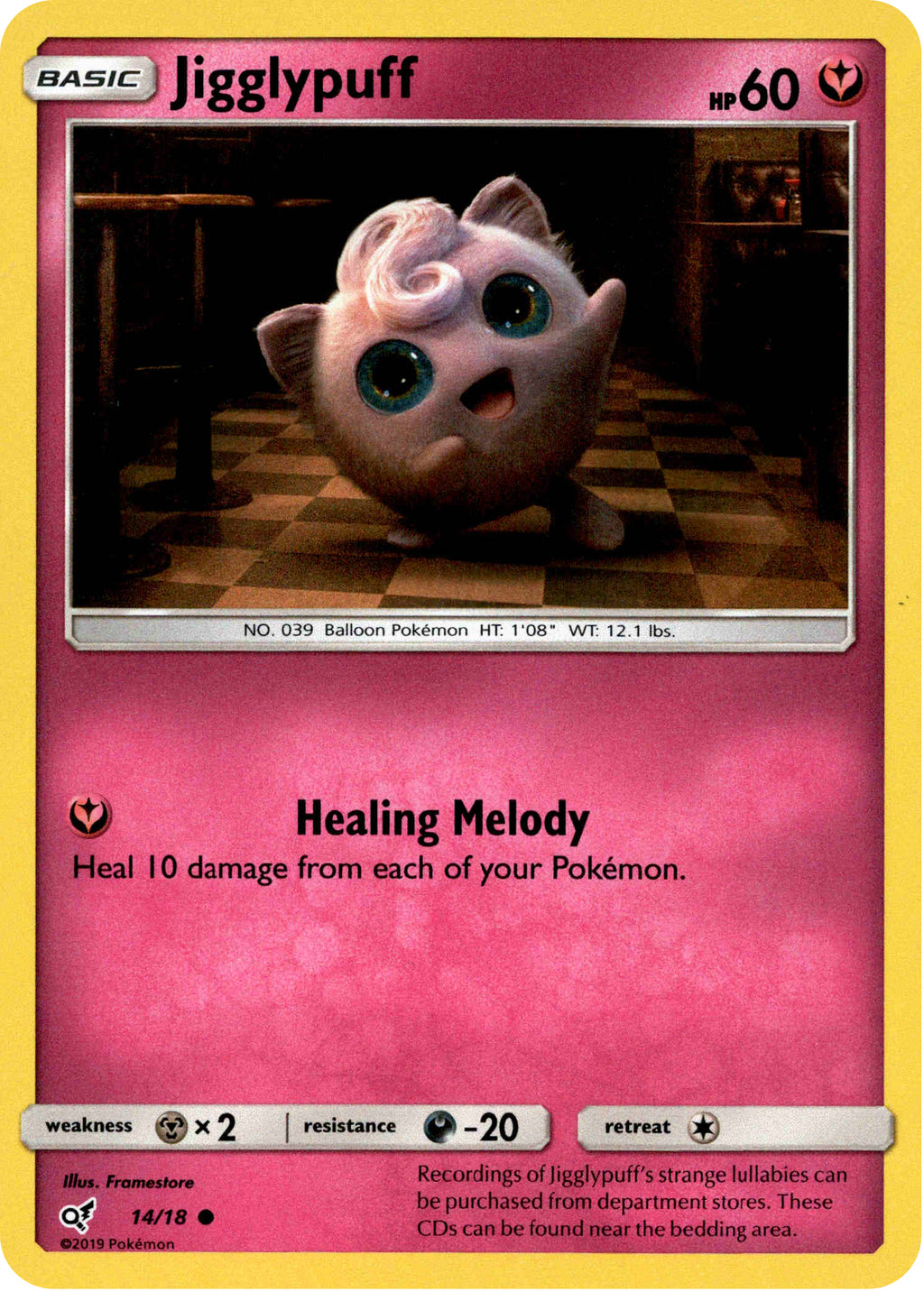 jigglypuff pokemon card value Jigglypuff - 14/18 - Detective Pikachu