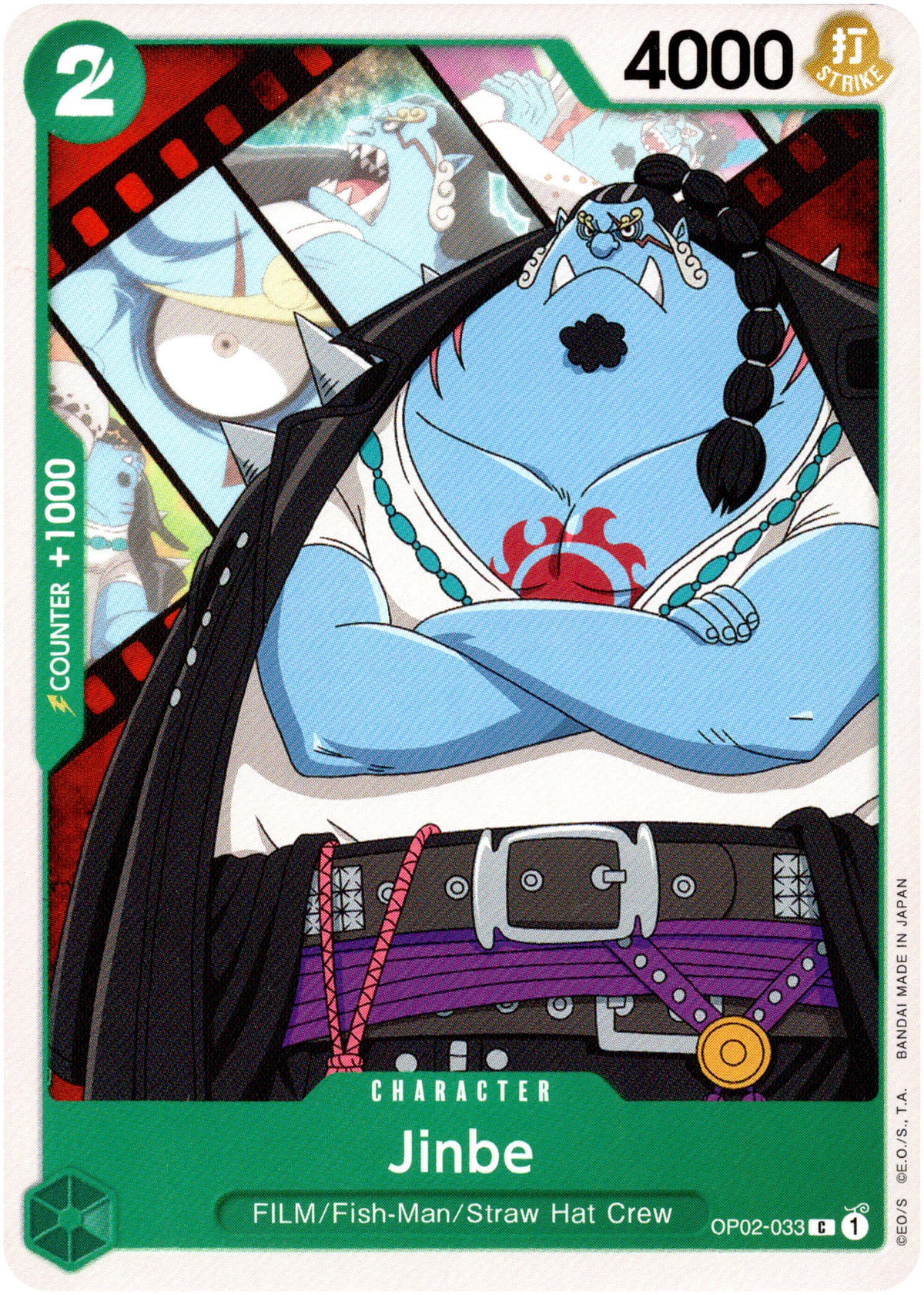 Jinbe - OP02-033 - Paramount War - Card Cavern