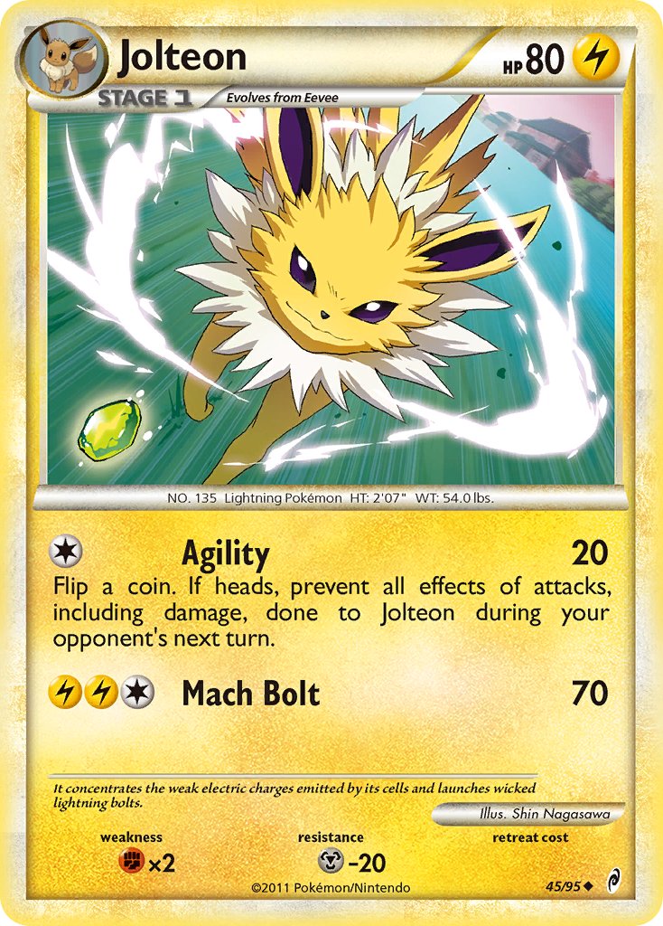 Jolteon - 45/95 - Call of Legends - Card Cavern