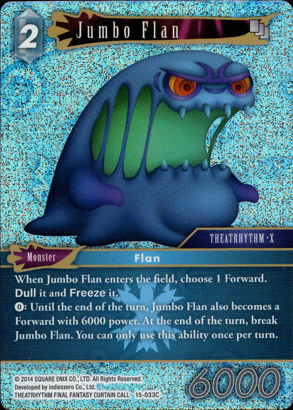 Jumbo Flan - 15-033C - Crystal Dominion - Foil - Card Cavern
