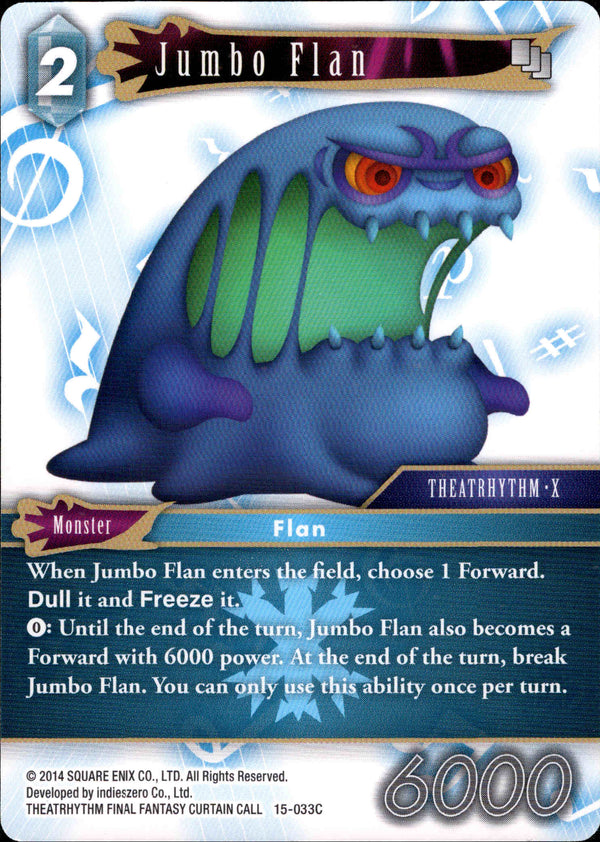 Jumbo Flan - 15-033C - Crystal Dominion - Card Cavern