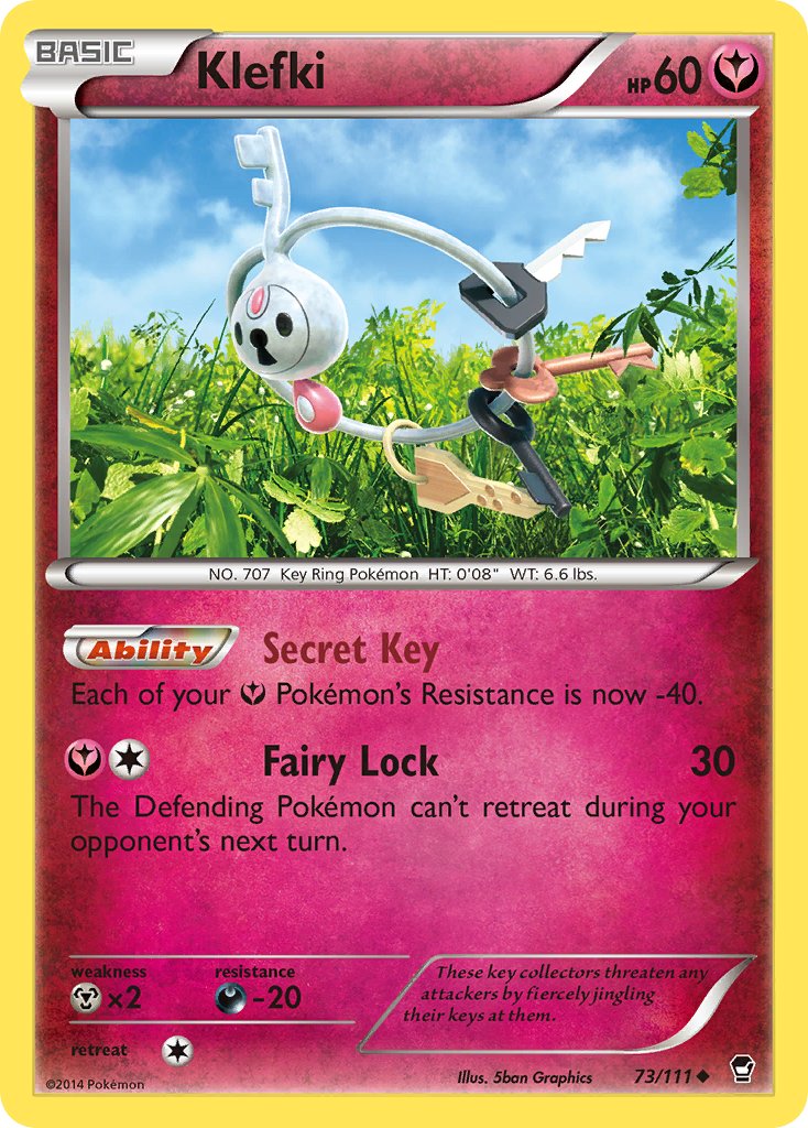 Klefki - 73/111 - Furious Fists - Card Cavern