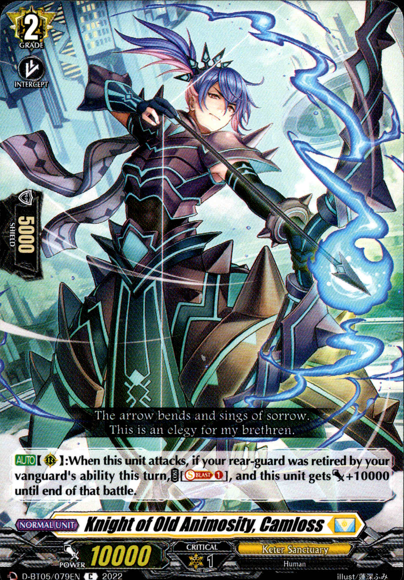 Knight of Old Animosity, Camloss - D-BT05/079 - Triumphant Return of the Brave Heroes - Card Cavern
