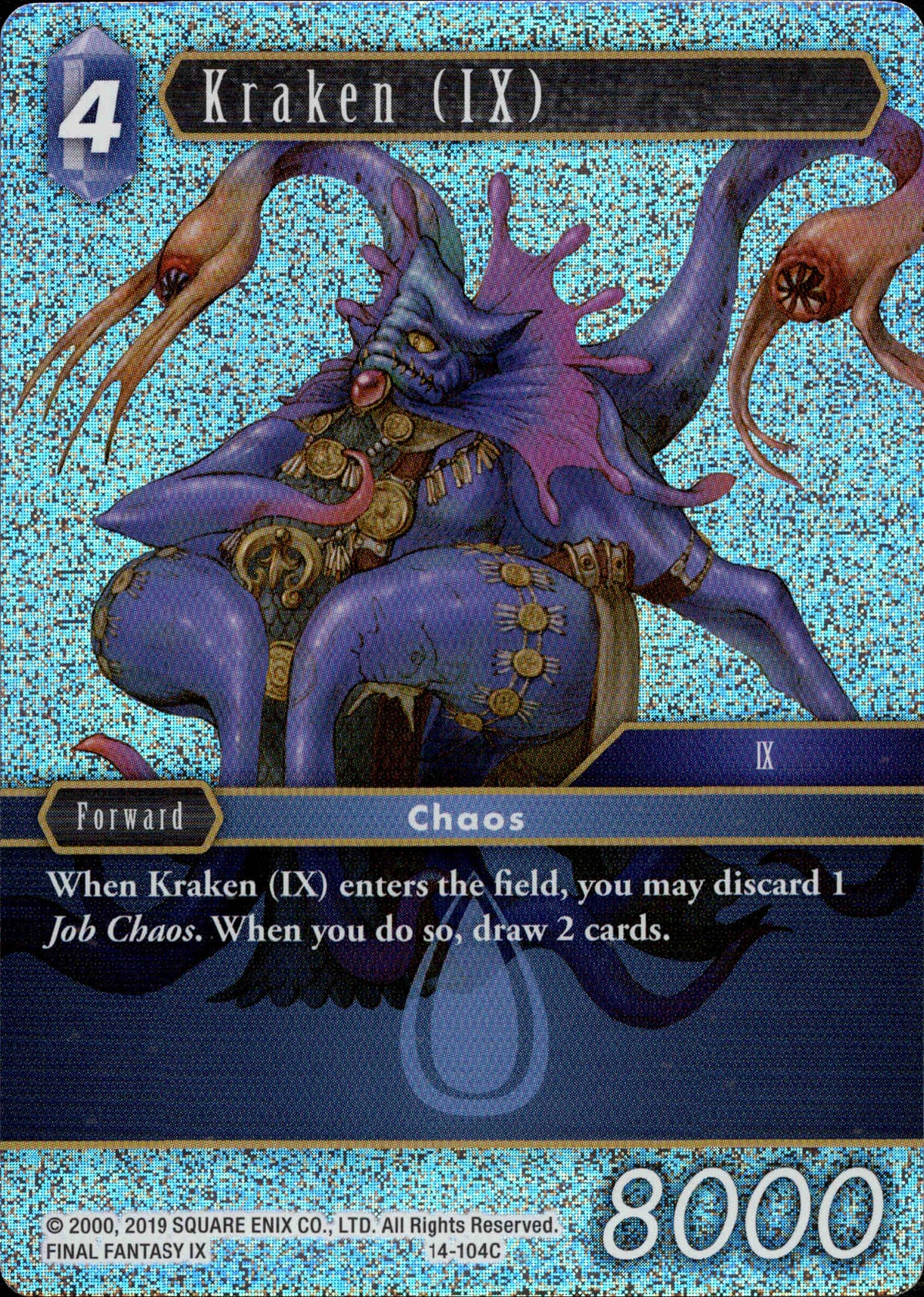 Kraken (IX) - 14-104C - Opus XIV - Foil - Card Cavern
