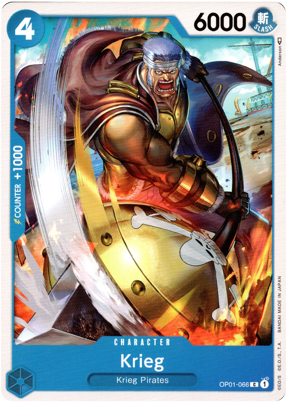 Krieg - OP01-066 C - Romance Dawn - Card Cavern